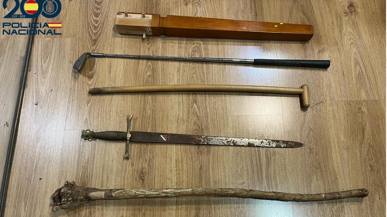 Verwendete Gegenstände während des Kampfes