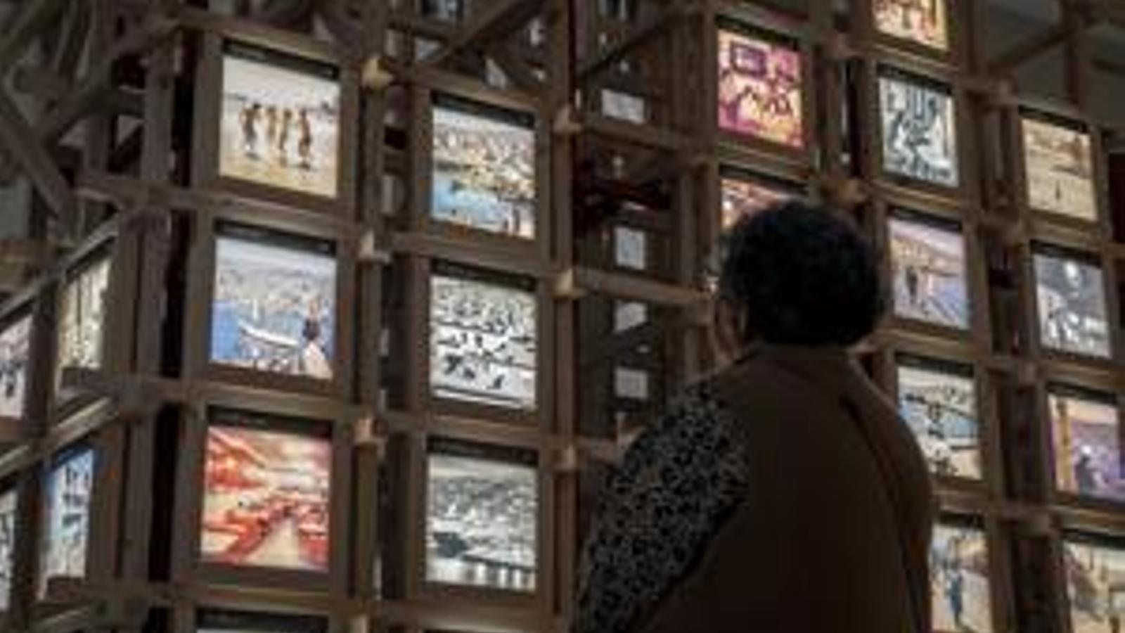 Image of one of the works from the Catalan studio