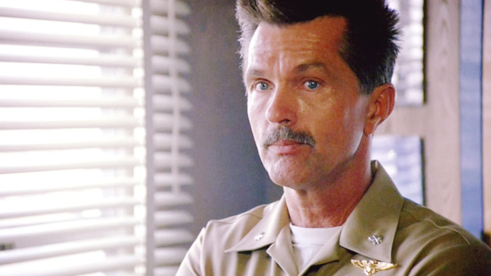 Tom Skerritt as commander in 'Top Gun'.