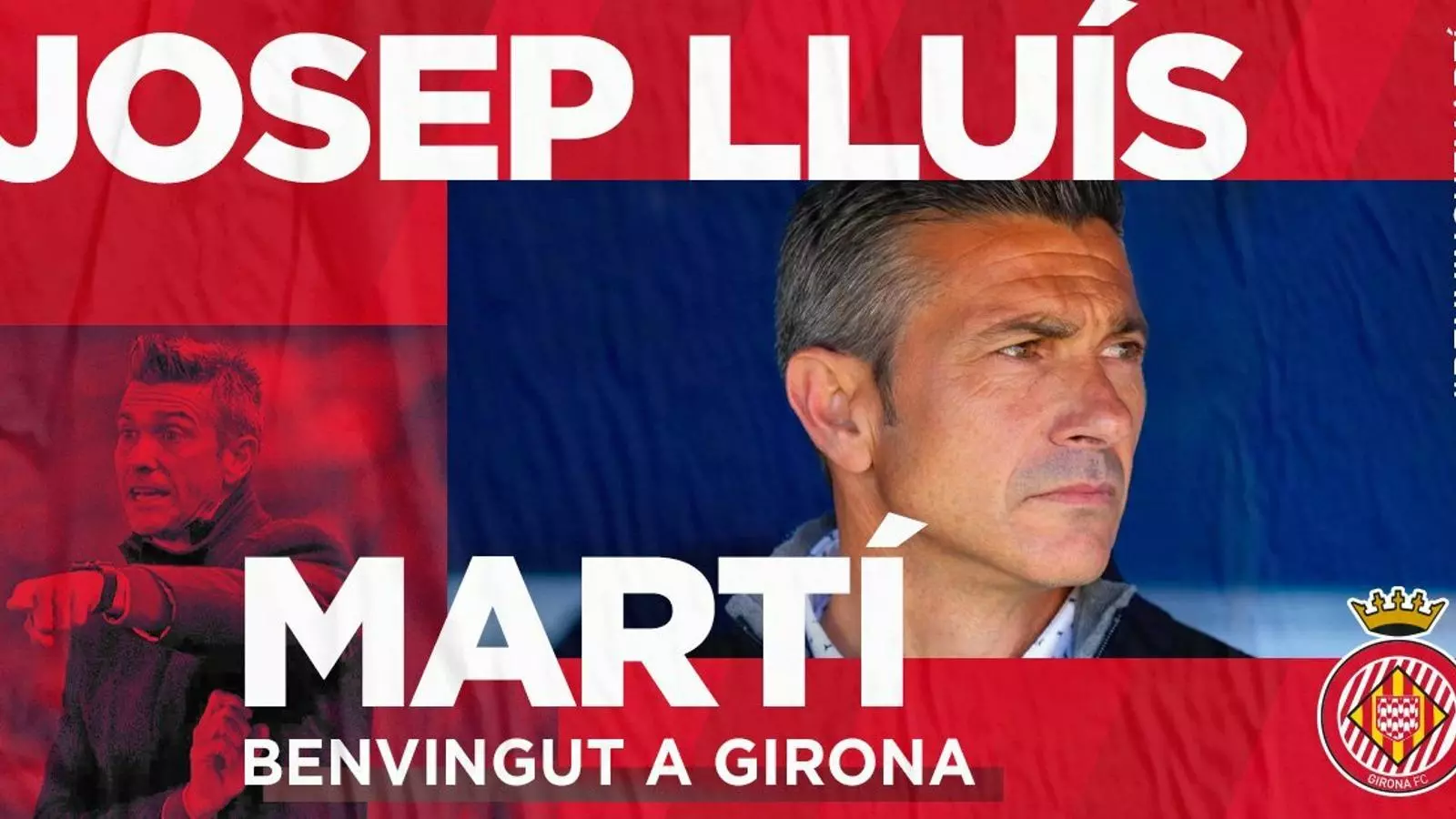 Pep Lluís Martí, nou entrenador del Girona