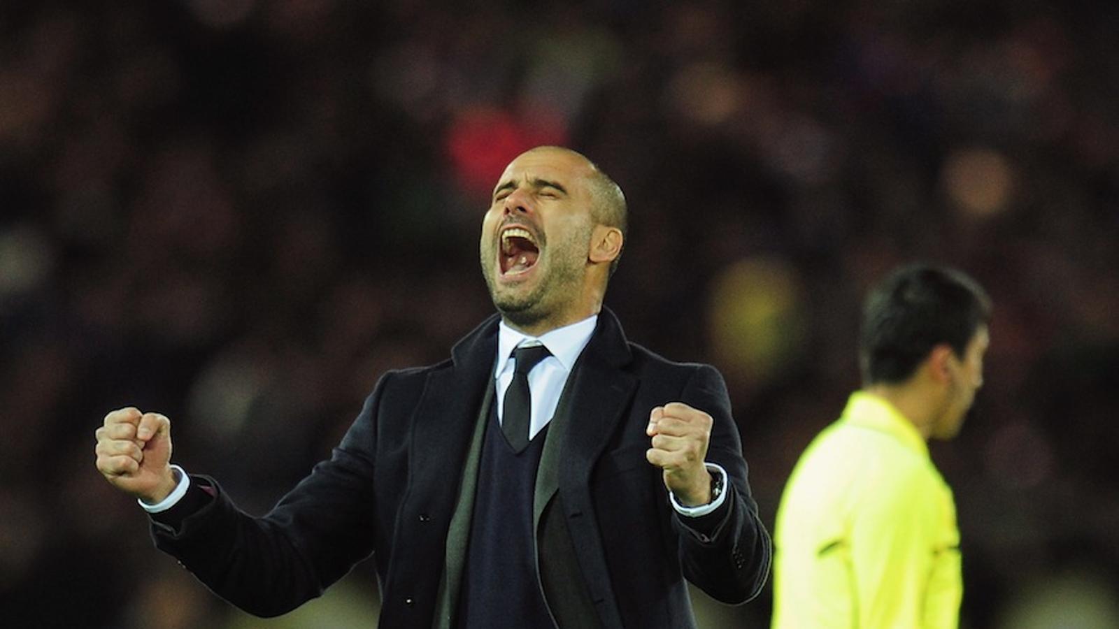 Pep Guardiola, a Yokohama.