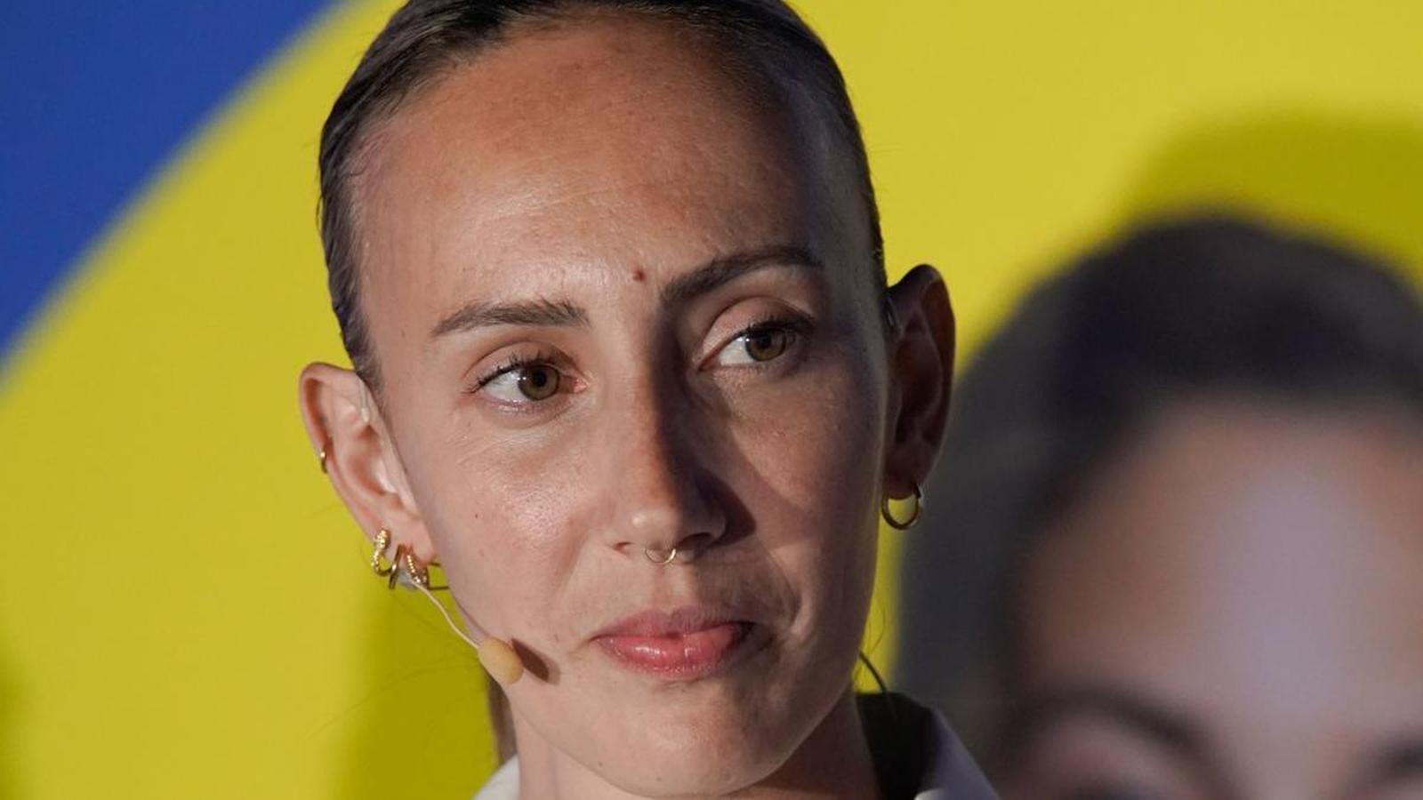 The ex-player of Barça and Atlético de Madrid, Virginia Torrecilla