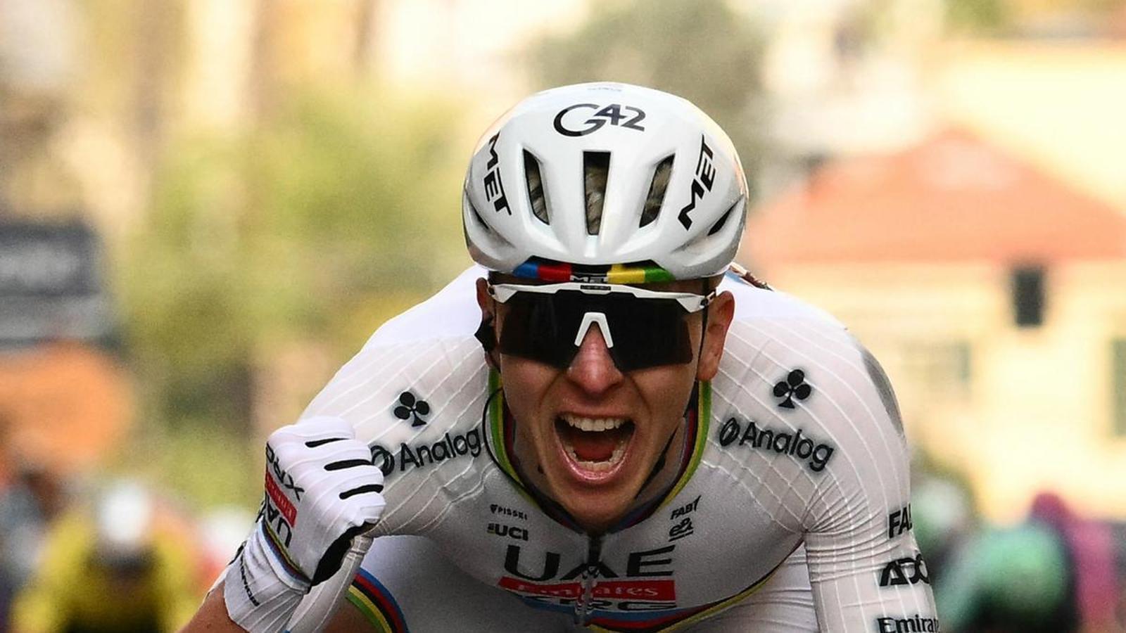 Pogacar ha guanyat la Milà-San Remo