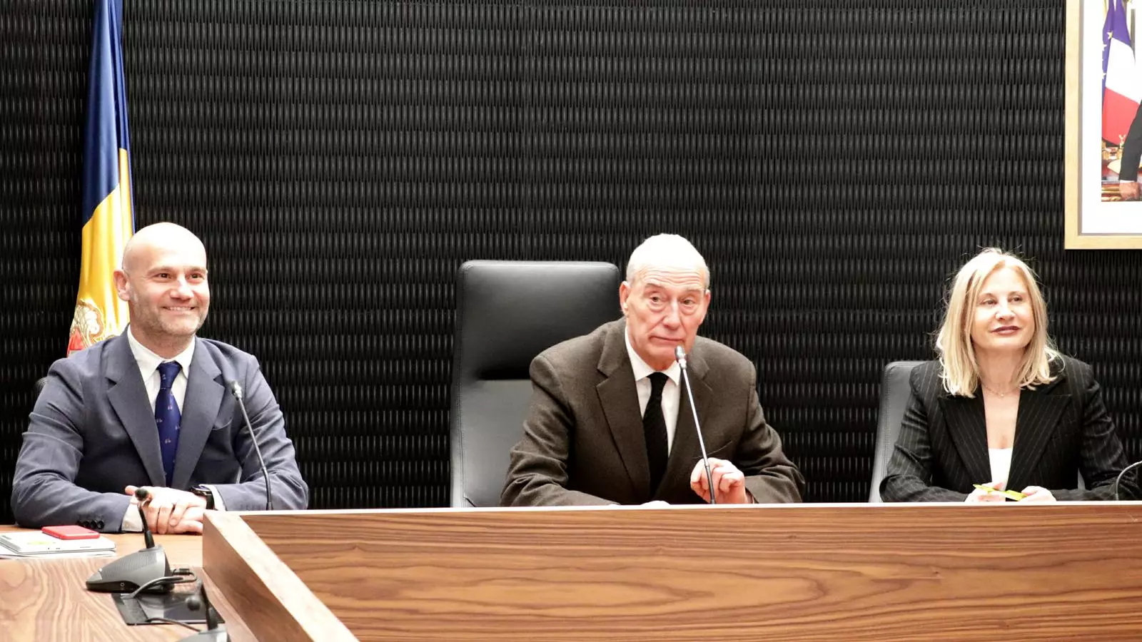 Els consellers de Demòcrates al comú d'Escaldes-Engordany.