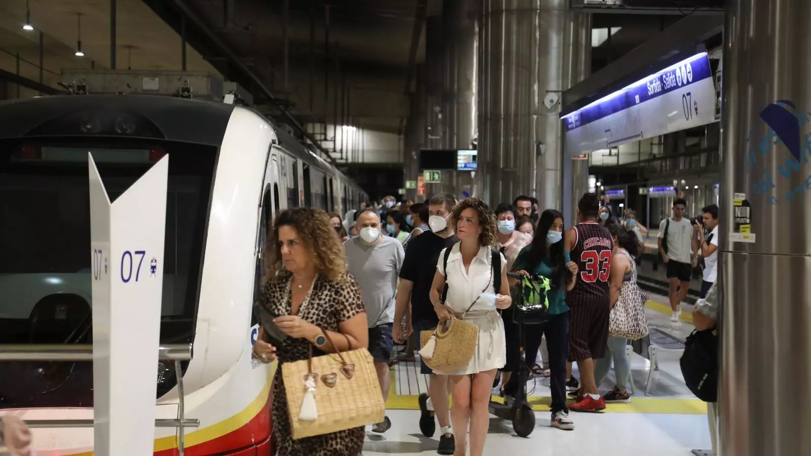 Aquest dijous ha estat el primer dia de la gratuïtat del tren a Mallorca