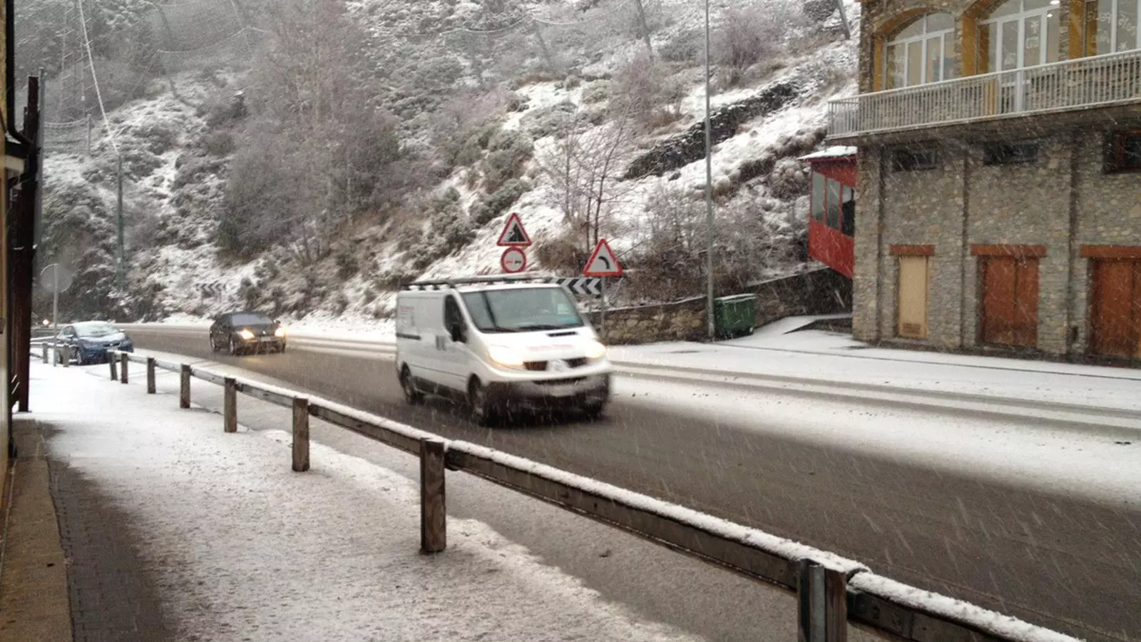 Una nevada a la zona de Canillo. / ARXIU ANA
