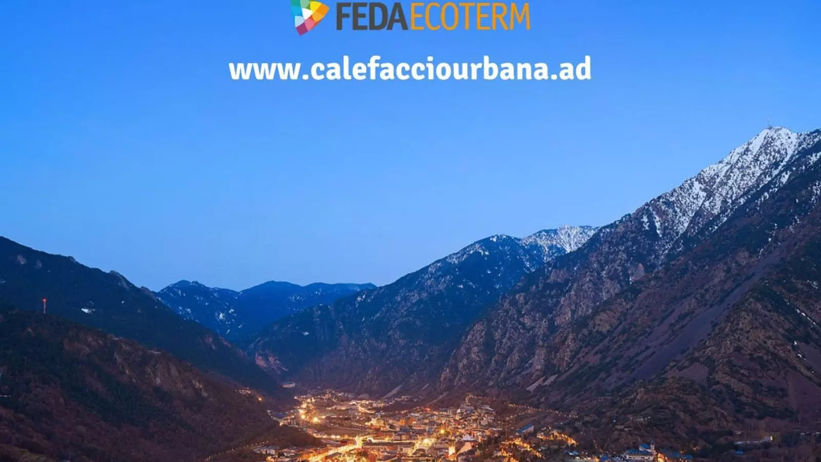 Nou portal web per presentar la xarxa de calor d’Andorra la Vella.