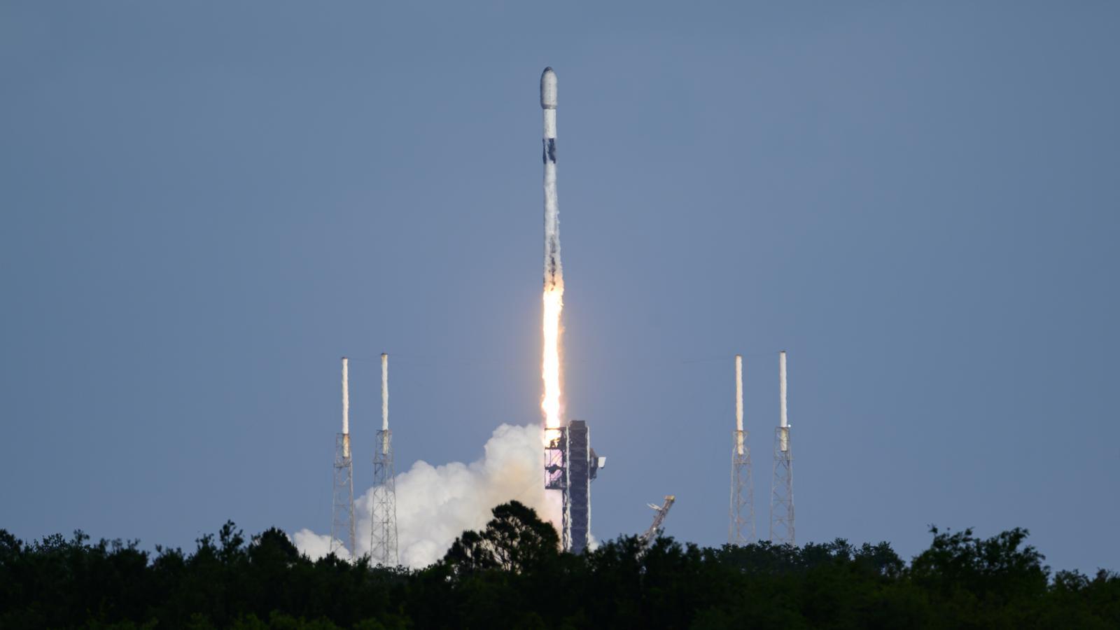 EuropaPress 7408994 30 March 2026 US Cape Canaveral SpaceX Falcon rocket carrying 29 Starlink