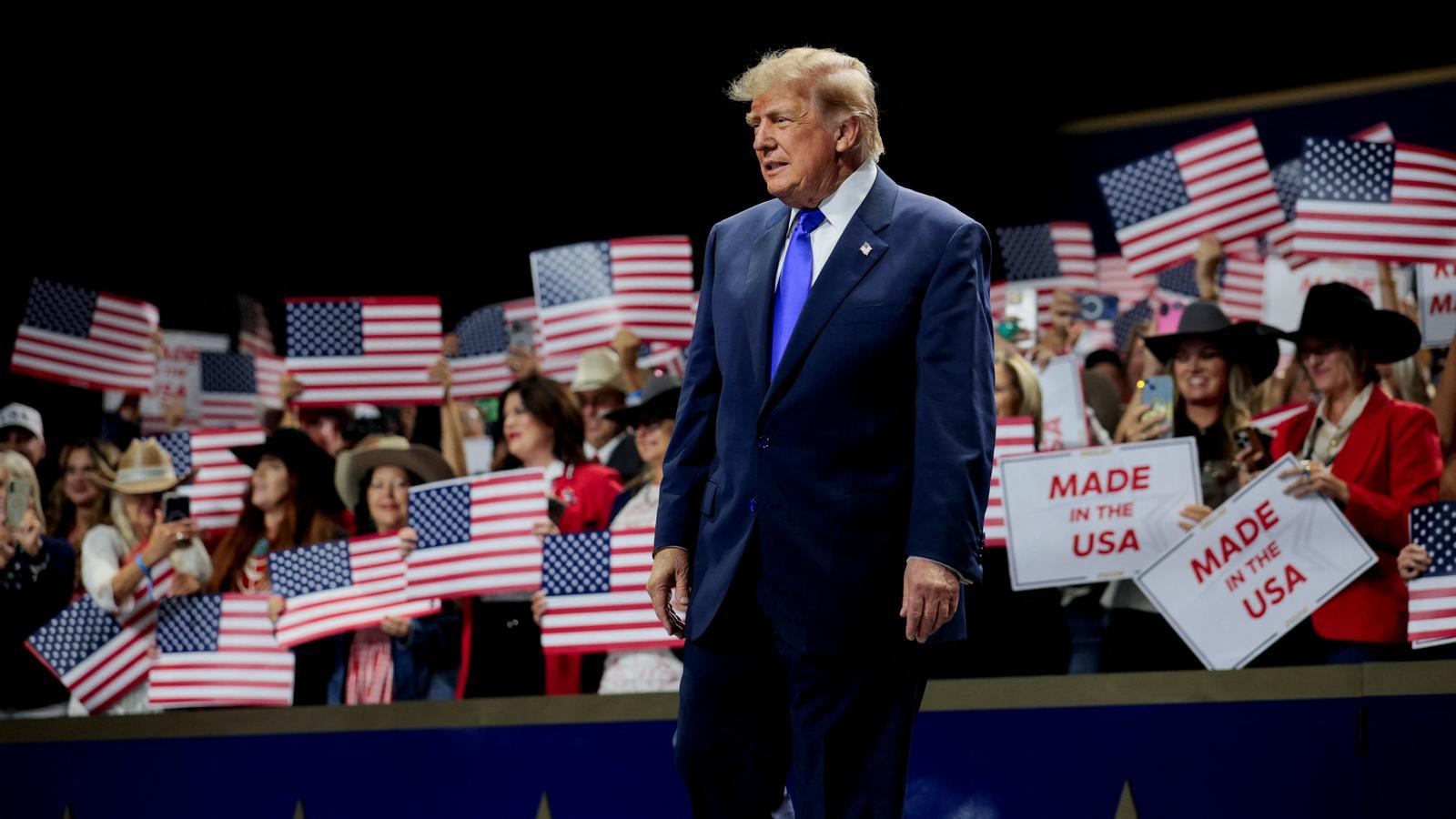 Trump this Thursday at dawn in Dallas