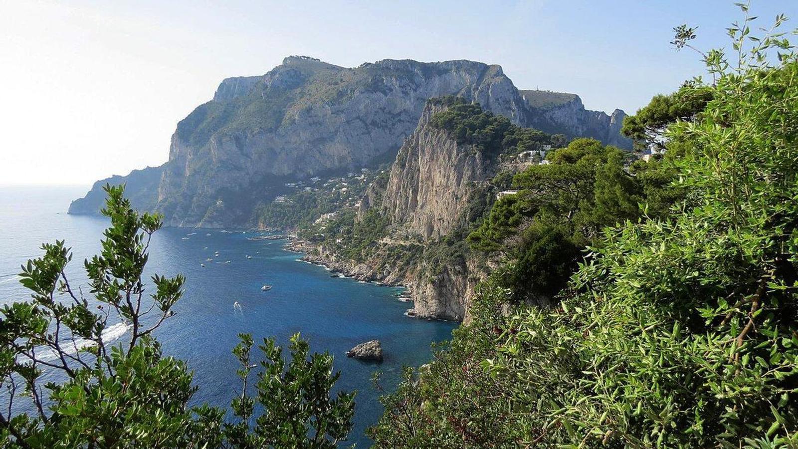 La isla de Capri.