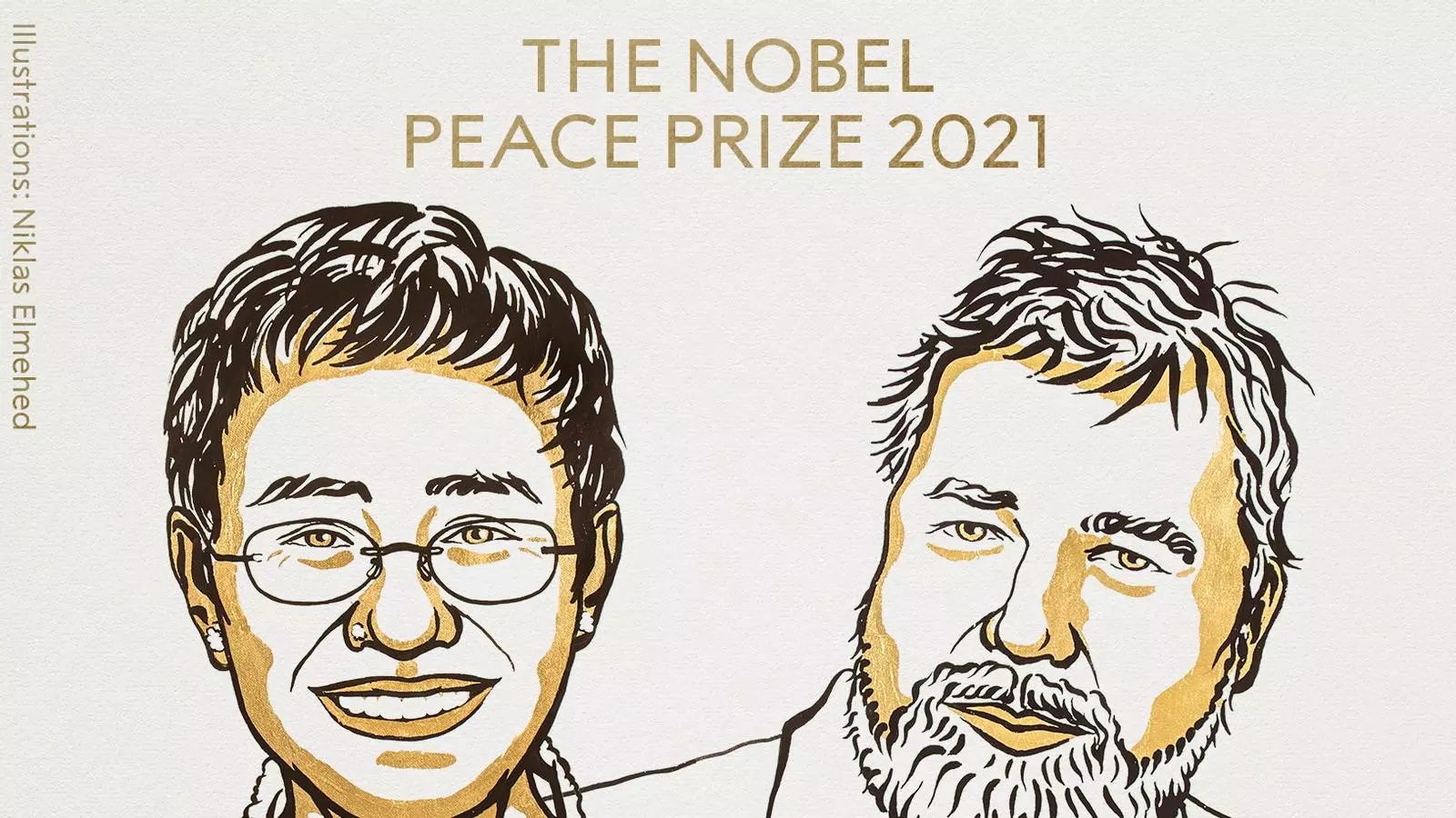 Maria Ressa y Dmitry Muratov, premio Nobel de la paz 2021