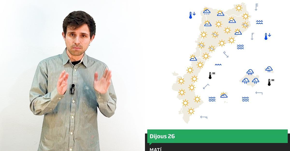 Inici de Setmana Santa amb ventades, temperatures a ratlla i neu al Pirineu