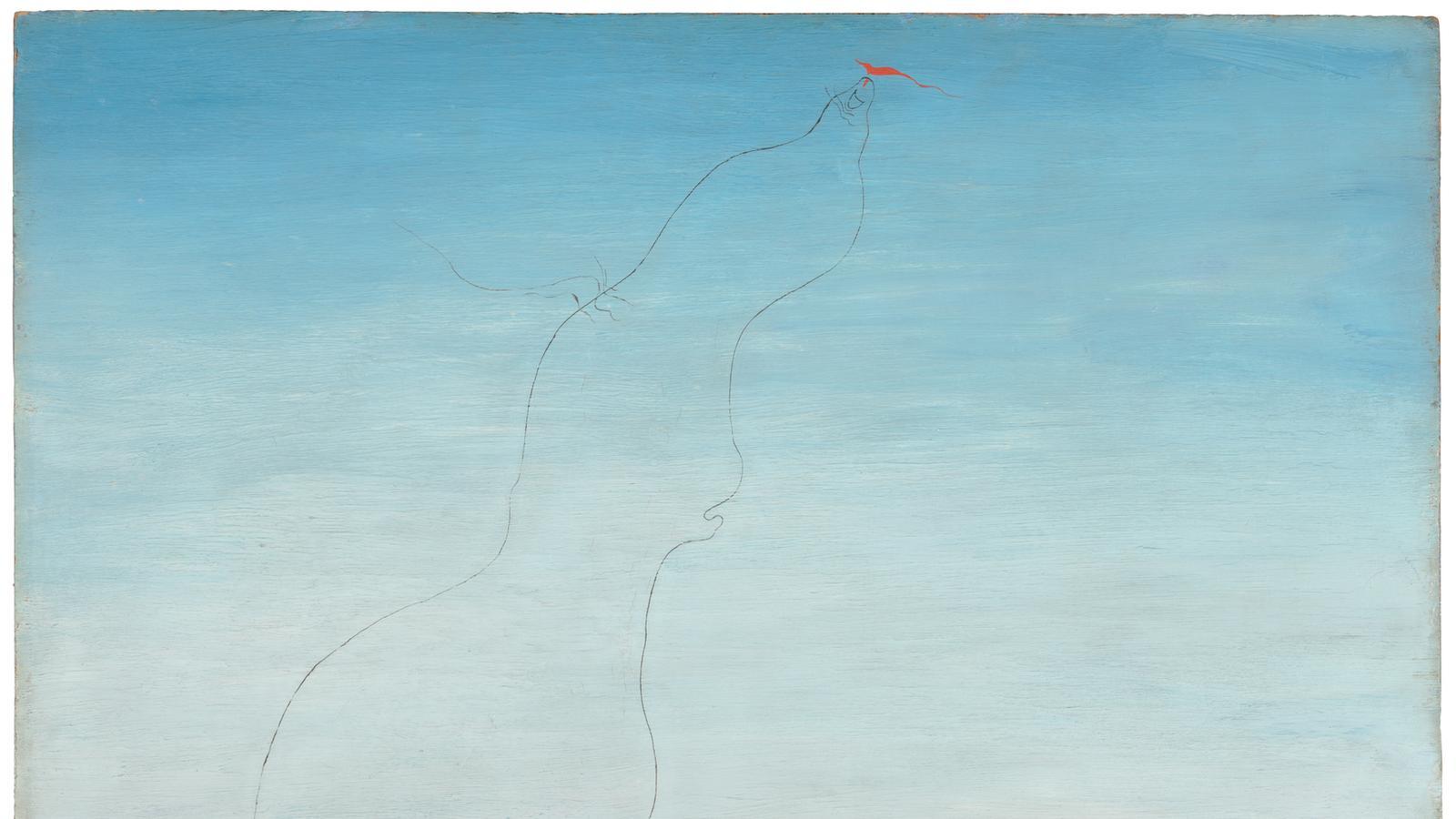 'Dues figures en una platja. Els desitjos insatisfets', de Salvador Dalí