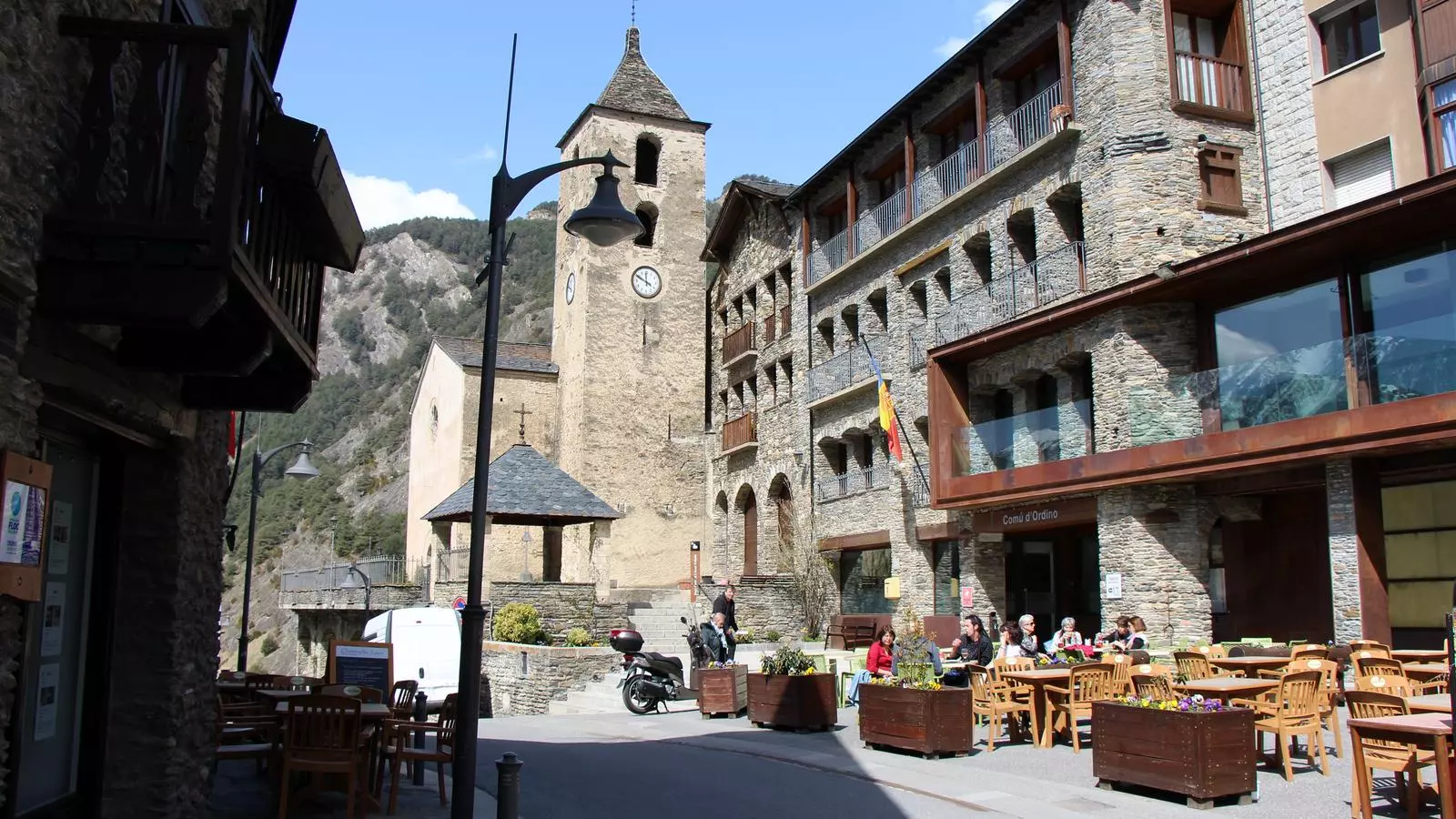 El casc antic del poble d'Ordino. / C. G. (ANA)