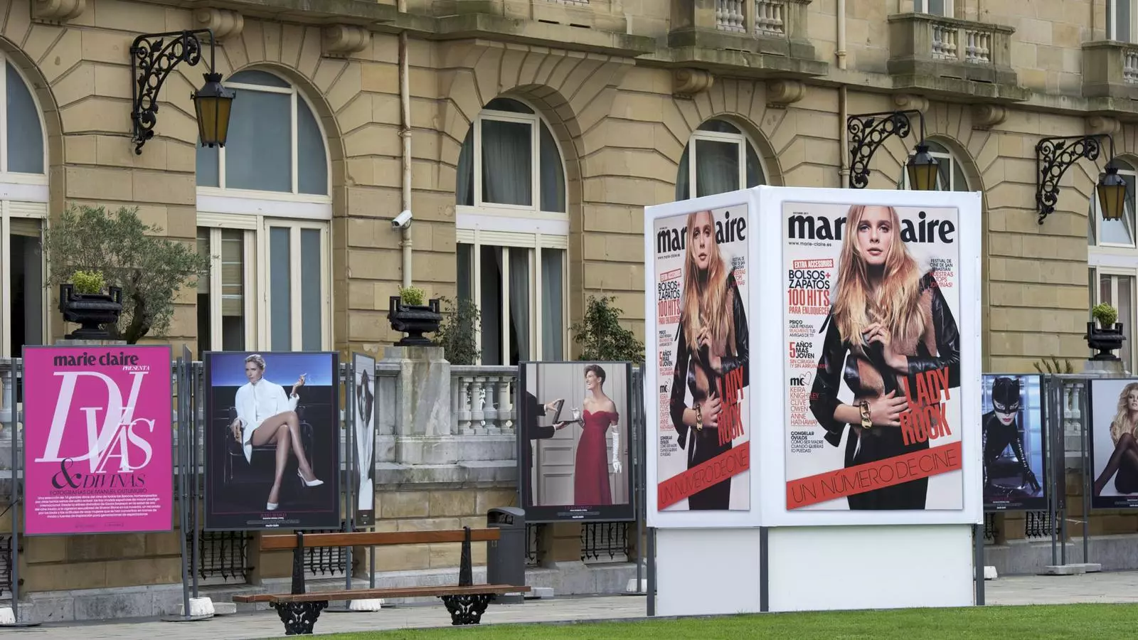 Un anunci de la revista 'Marie Claire' al festival de Sant Sebastià