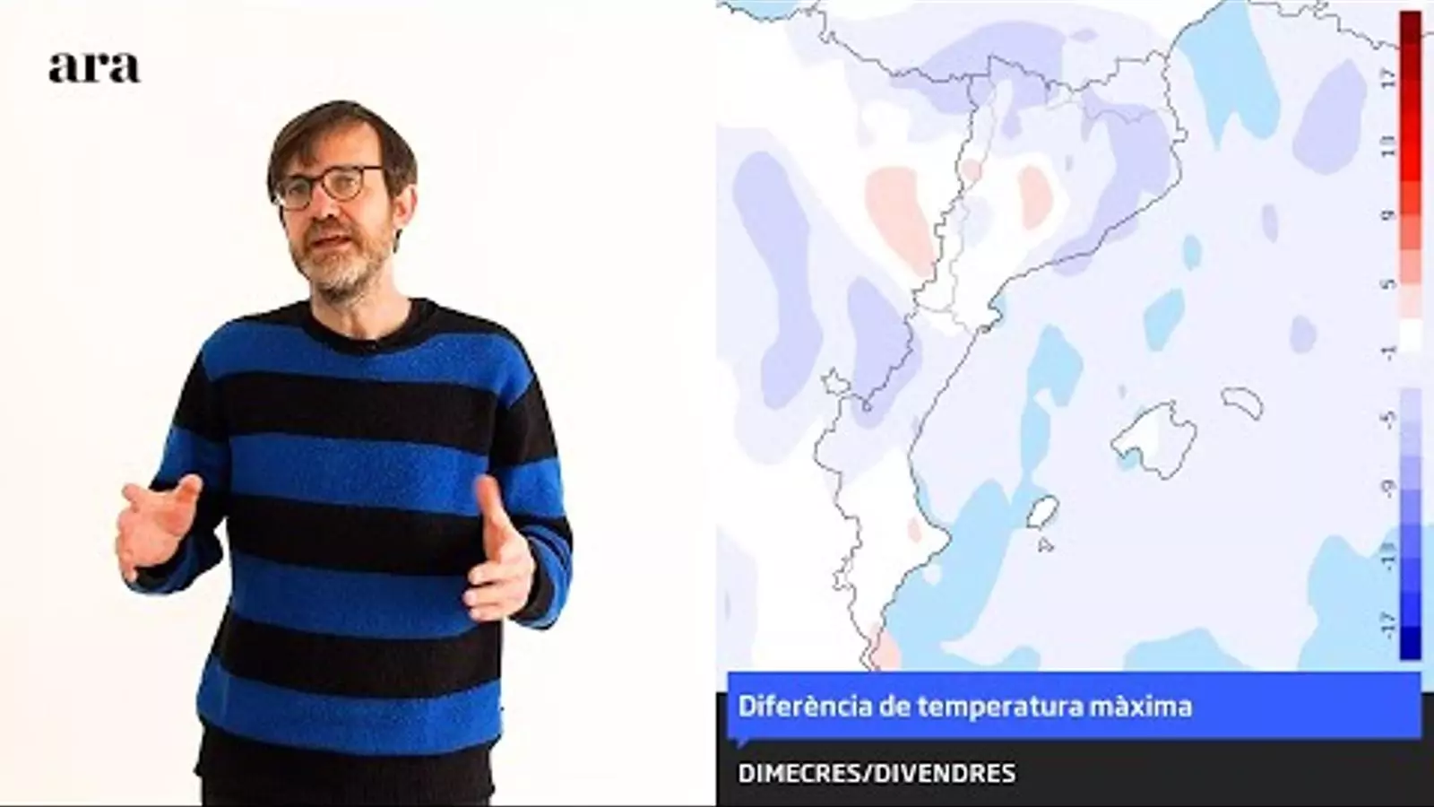 La méteo: les glaçades fortes tornaran de cara al cap de setmana