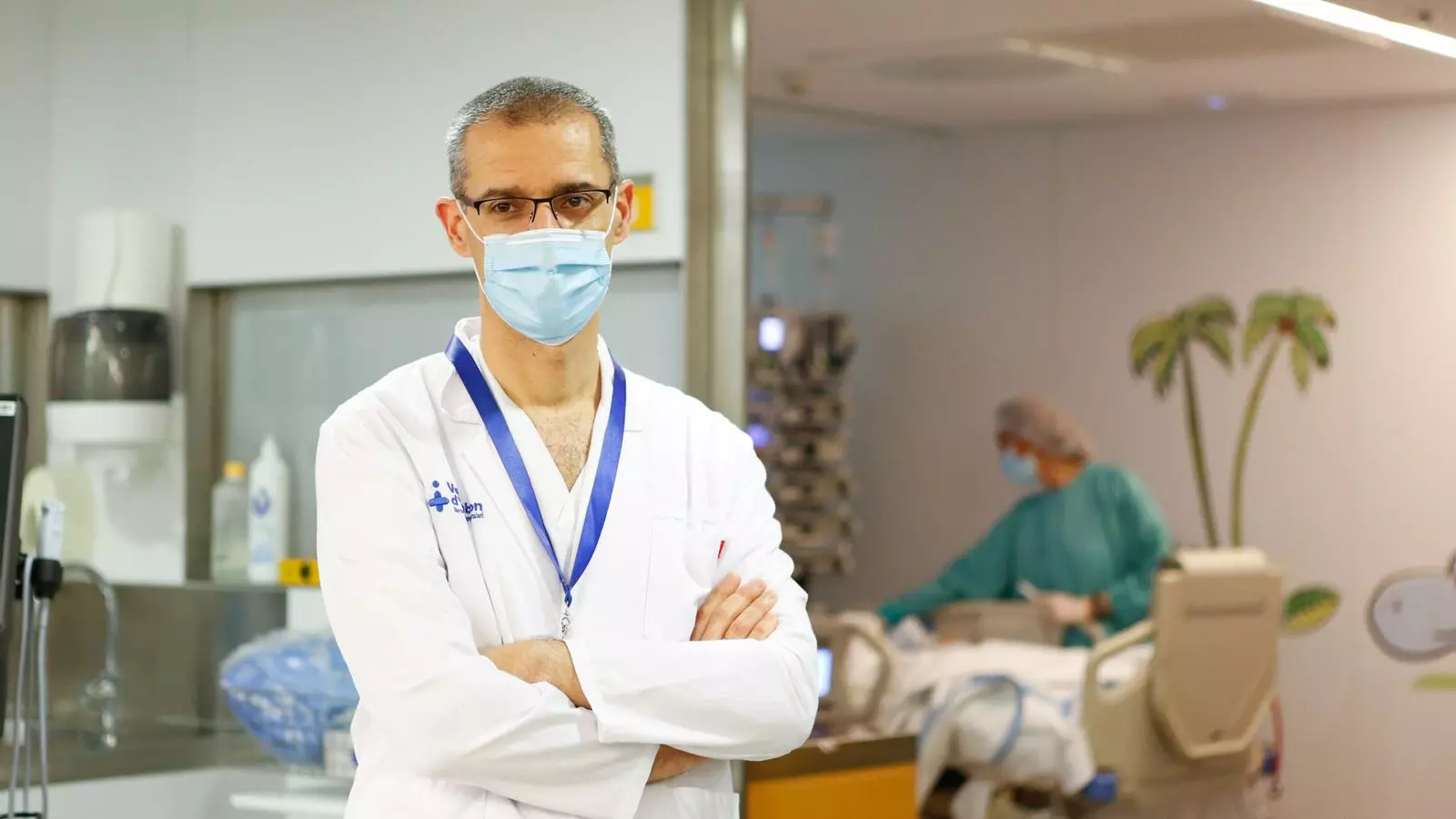 Joan Balcells, cap de l'UCI Pediàtrica de la Vall d'Hebron