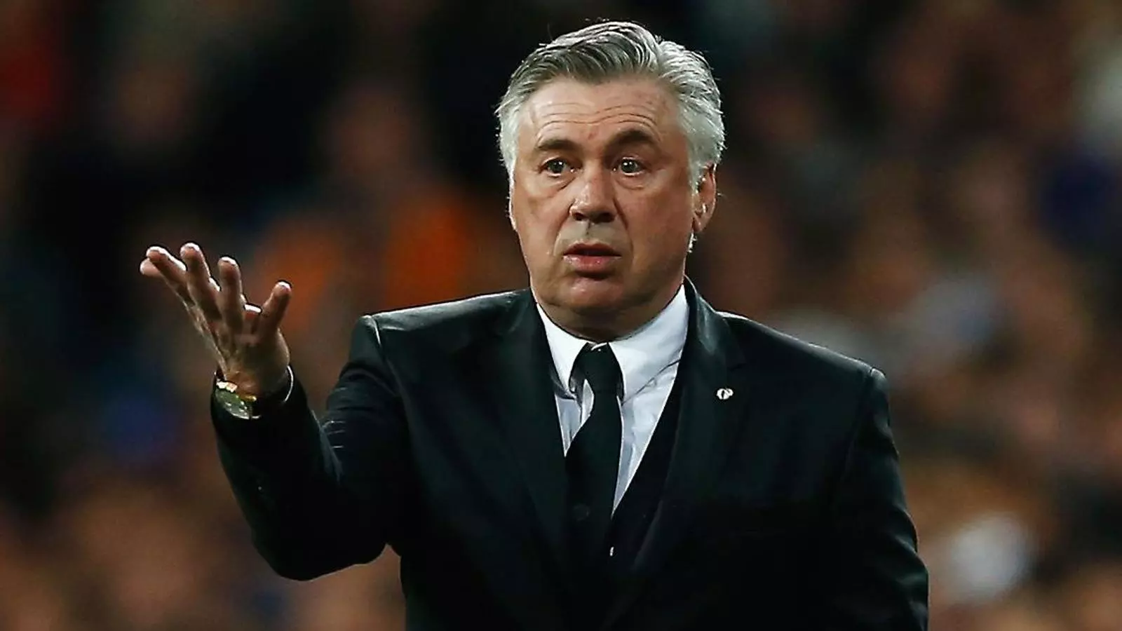 L’entrenador del Reial Madrid, Carlo Ancelotti, és un dels noms que apareixen a la llista.