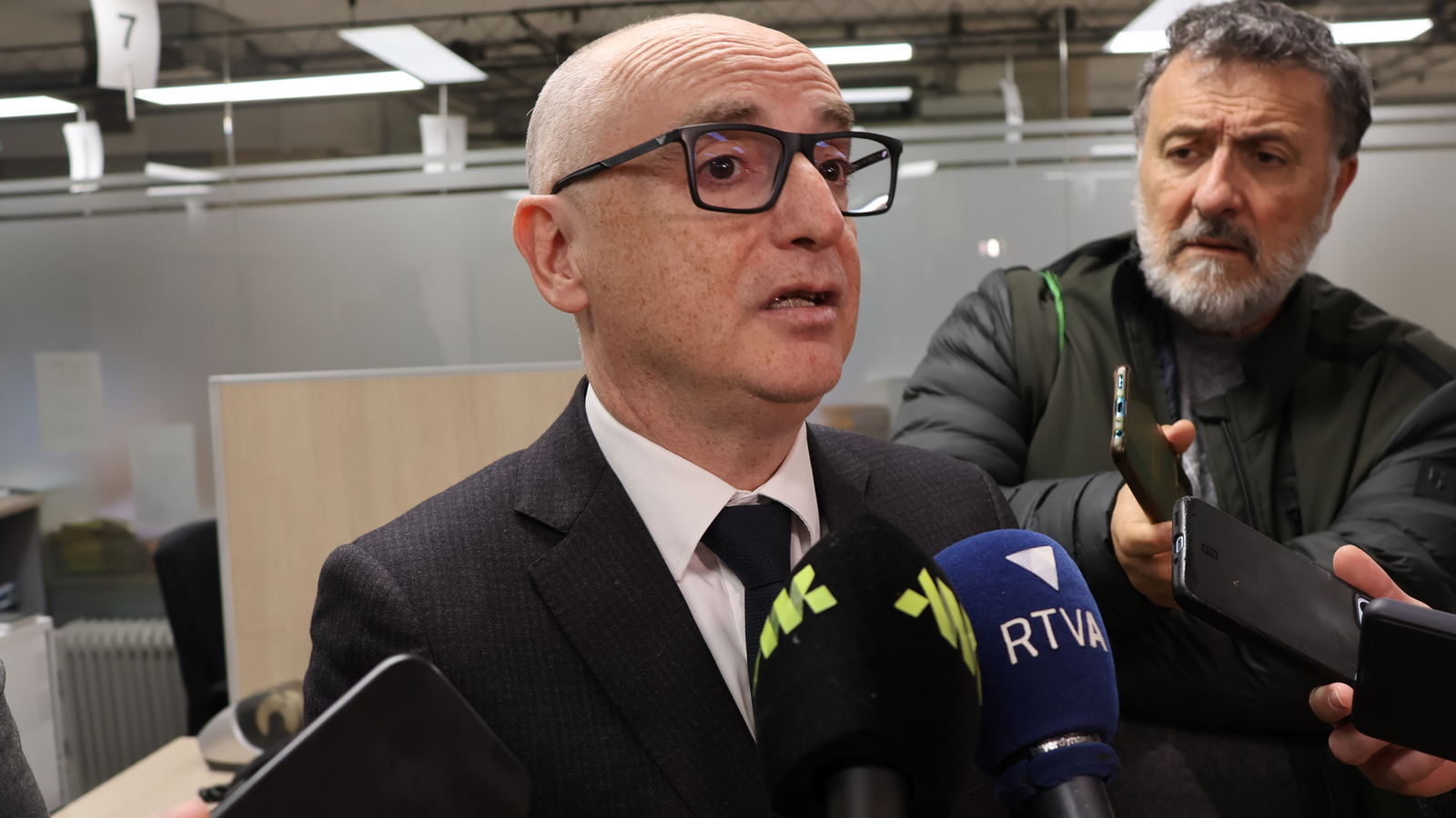 El ministre, Ramon Lladós, en unes declaracions recents.