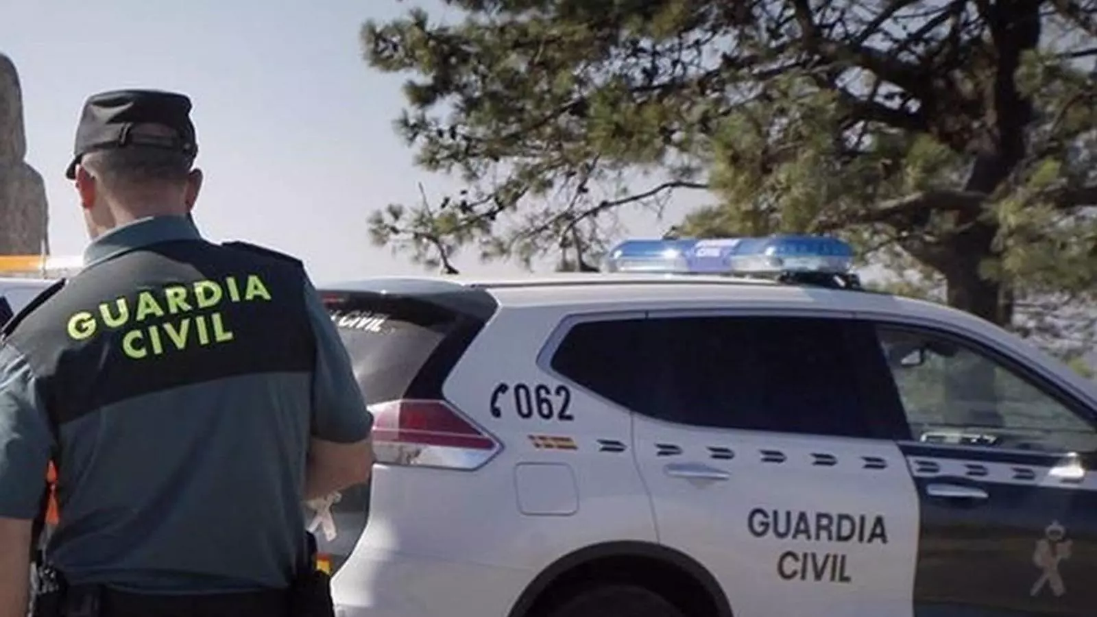Un agent de la Guàrdia Civil.