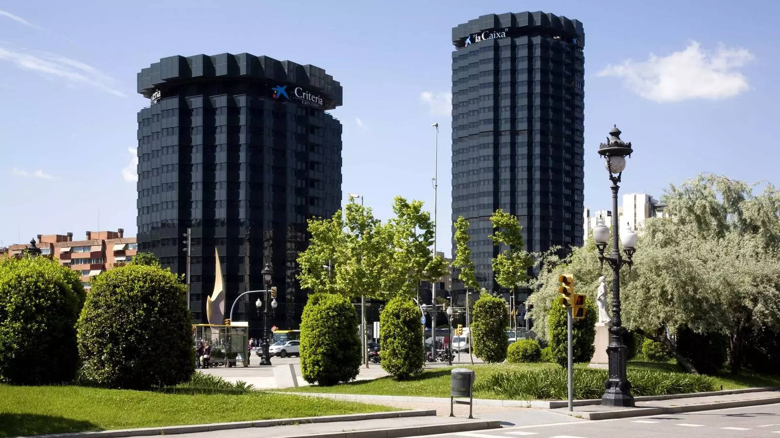Oficines centrals de La Caixa, a Barcelona
