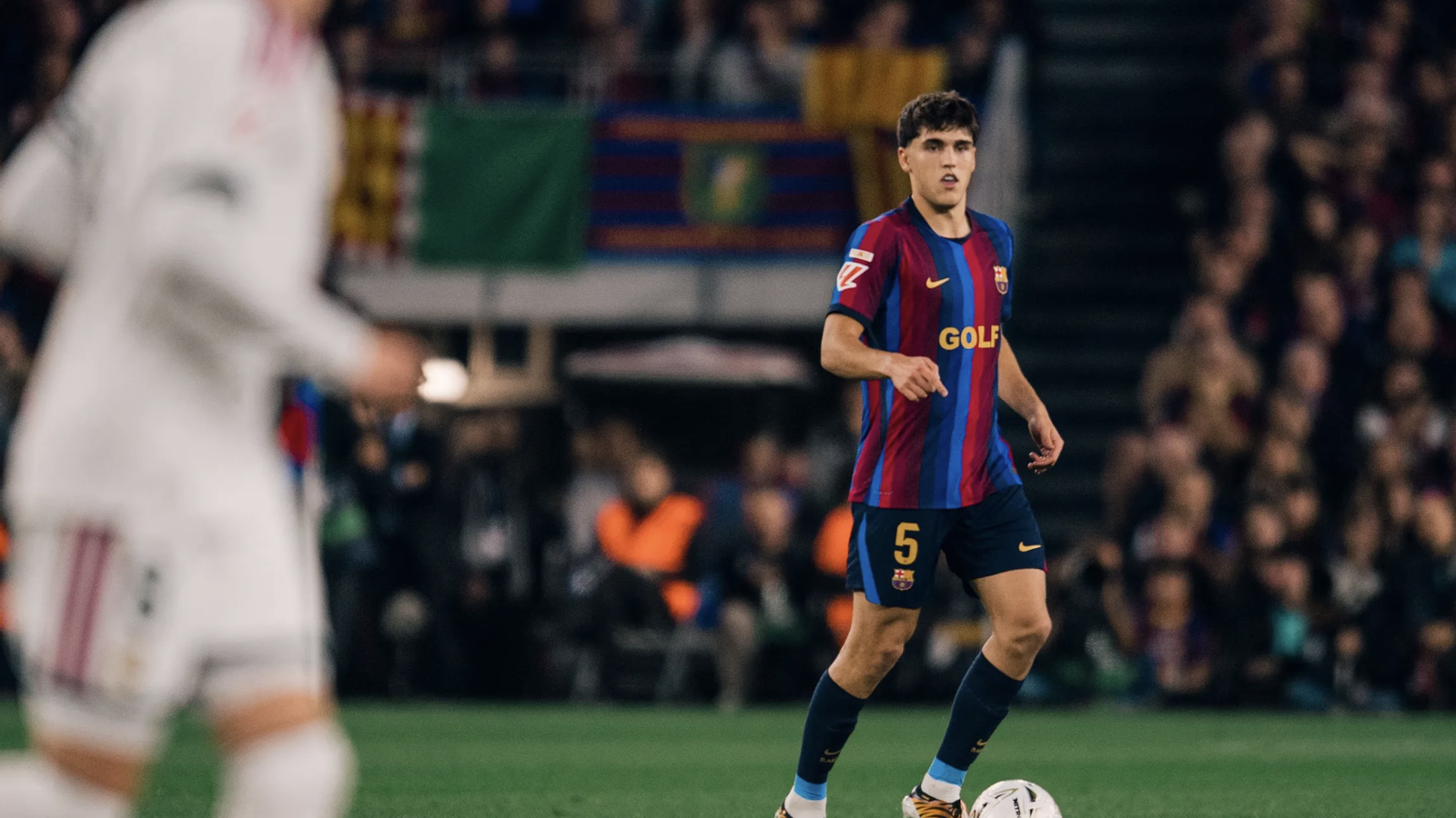Pau Cubarsí, against Real Madrid