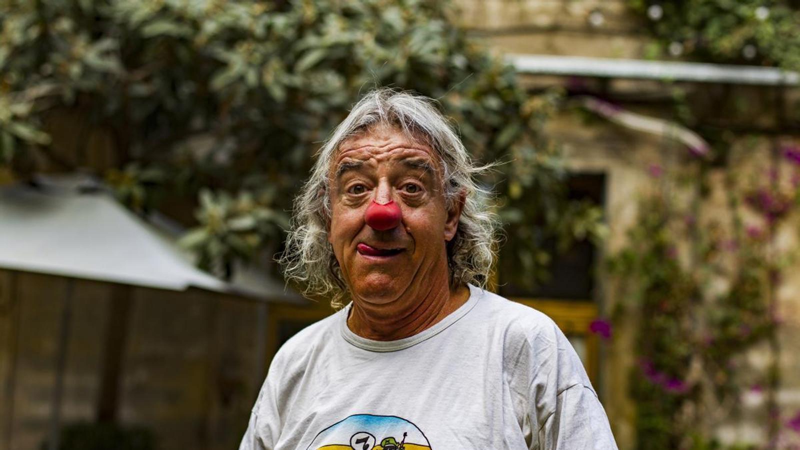The clown Tortell Poltrona in an archive image