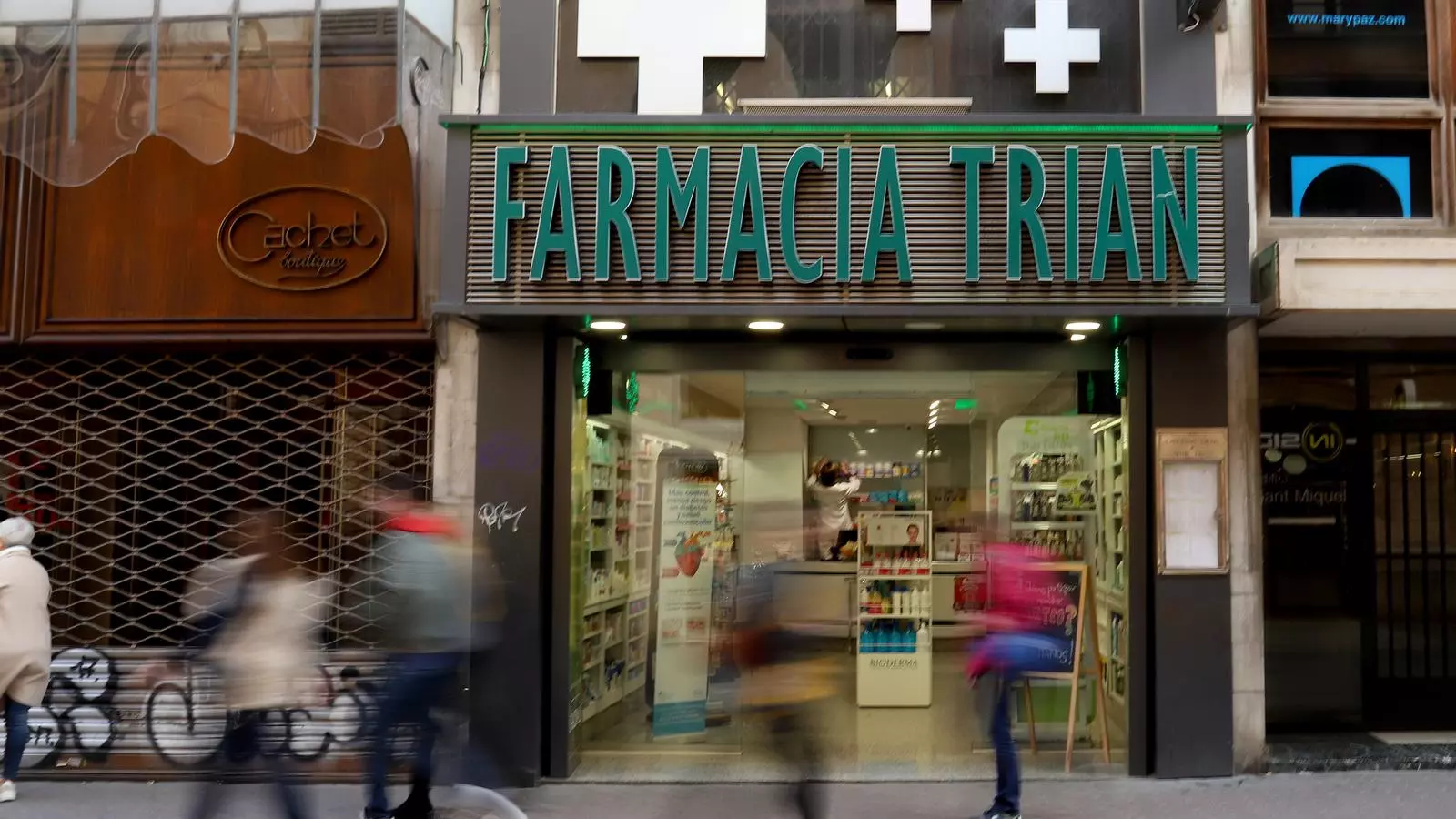 Una farmàcia de Palma.