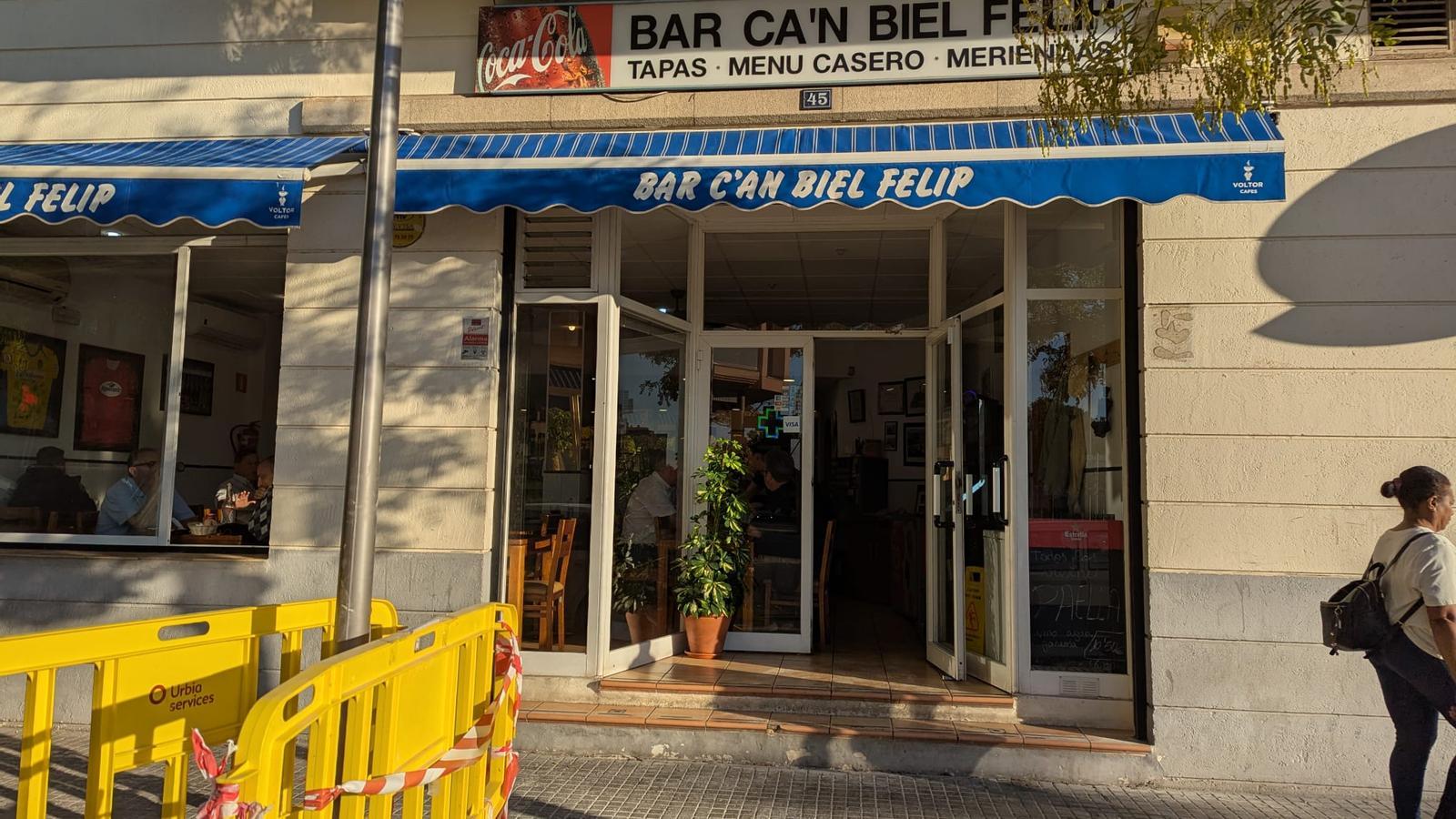 El bar Ca'n Biel Felip, un dels negocis més emblemàtics de Palma