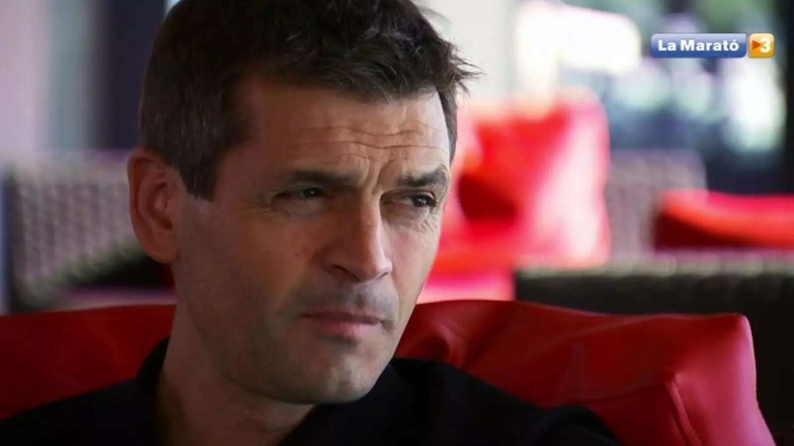 Tito Vilanova, entrevistat per a 'La Marató' de TV3
