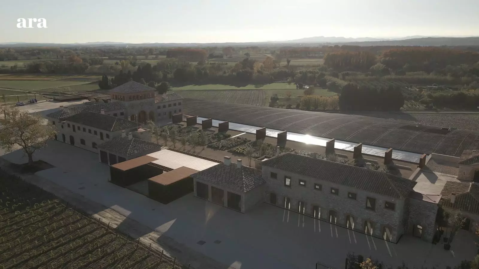Vídeo del nou celler de Peralada