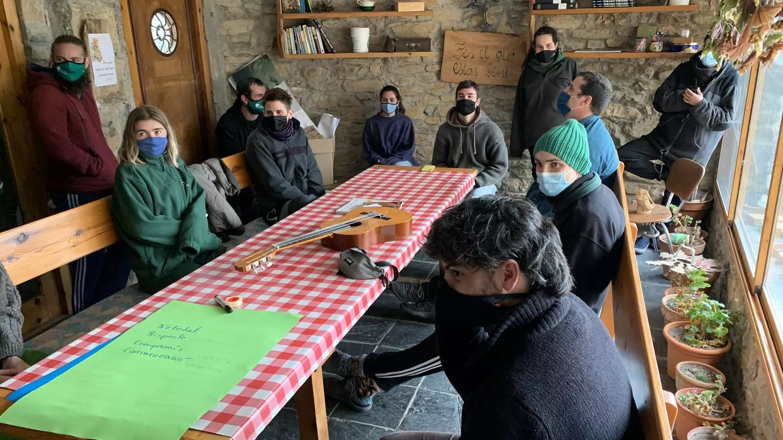 Alumnes de l'Escola de Pastors