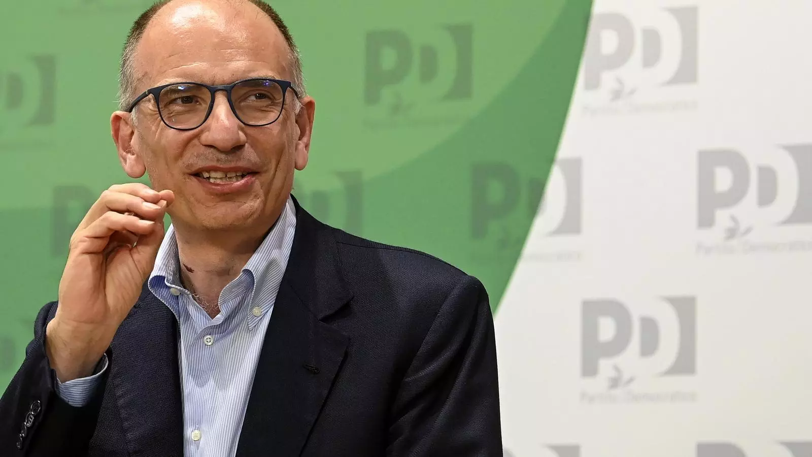 Líder del Partit Democràtic d'Itàlia, Enrico Letta