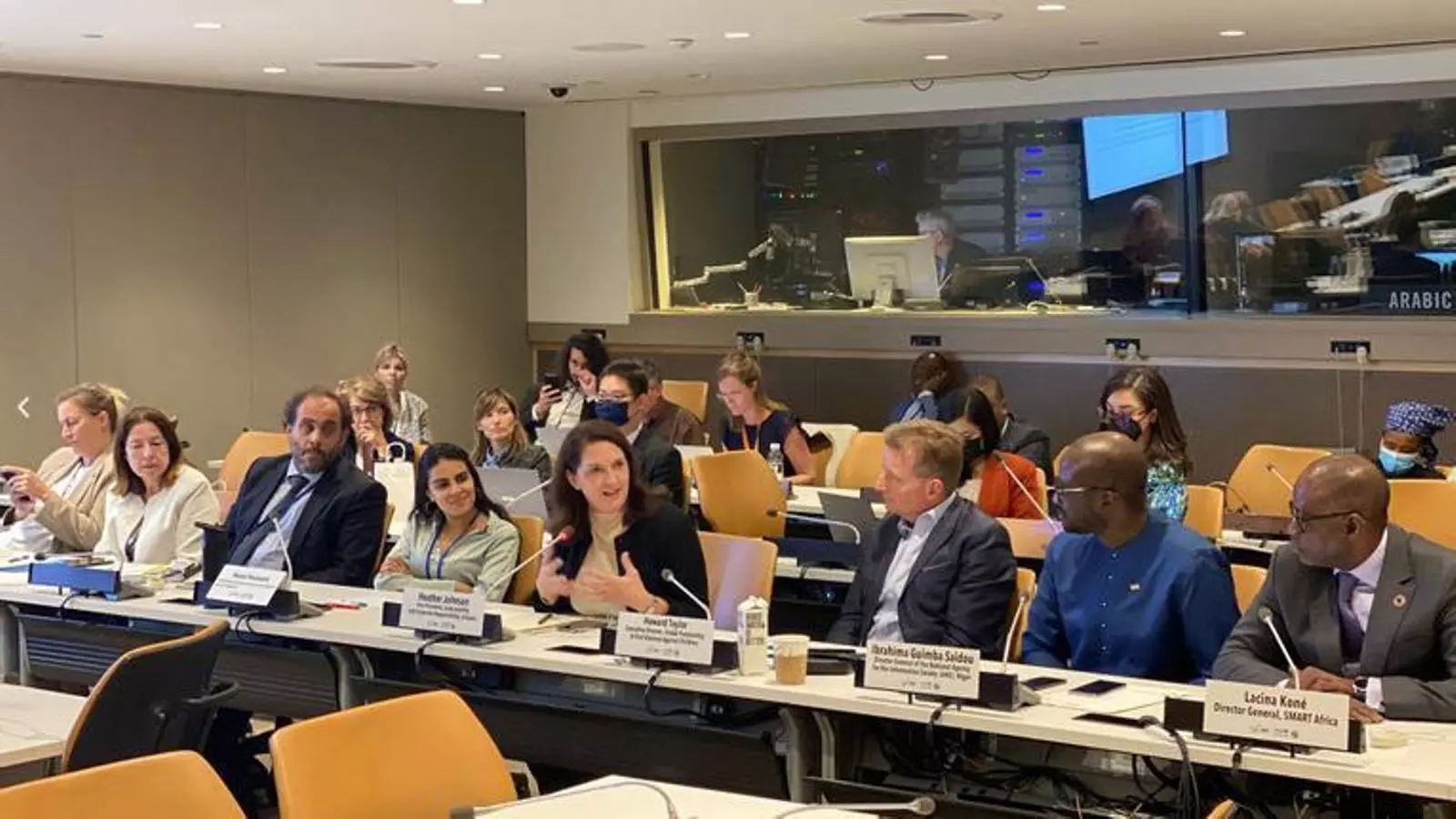 Esdeveniment Transforming Education Through Digital Connectivity, 17 de setembre de 2022, Seu de l'ONU, Nova York