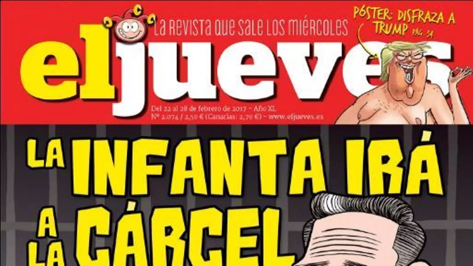 Portada 'El Jueves' 22 de febrer