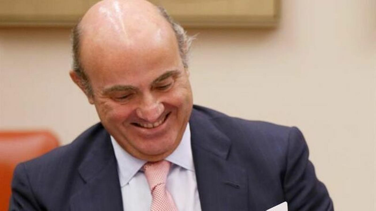 El exministro de Economía, Luis de Guindos.