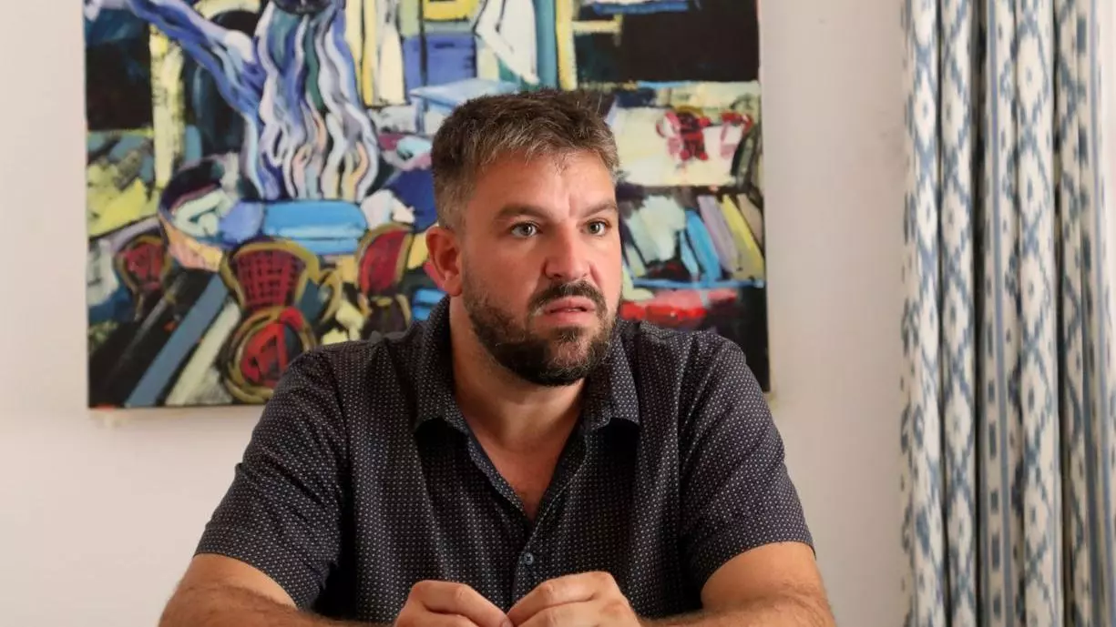 El candidat de MÉS per Mallorca al Parlament i batle de Deià, Lluís Apesteguia.