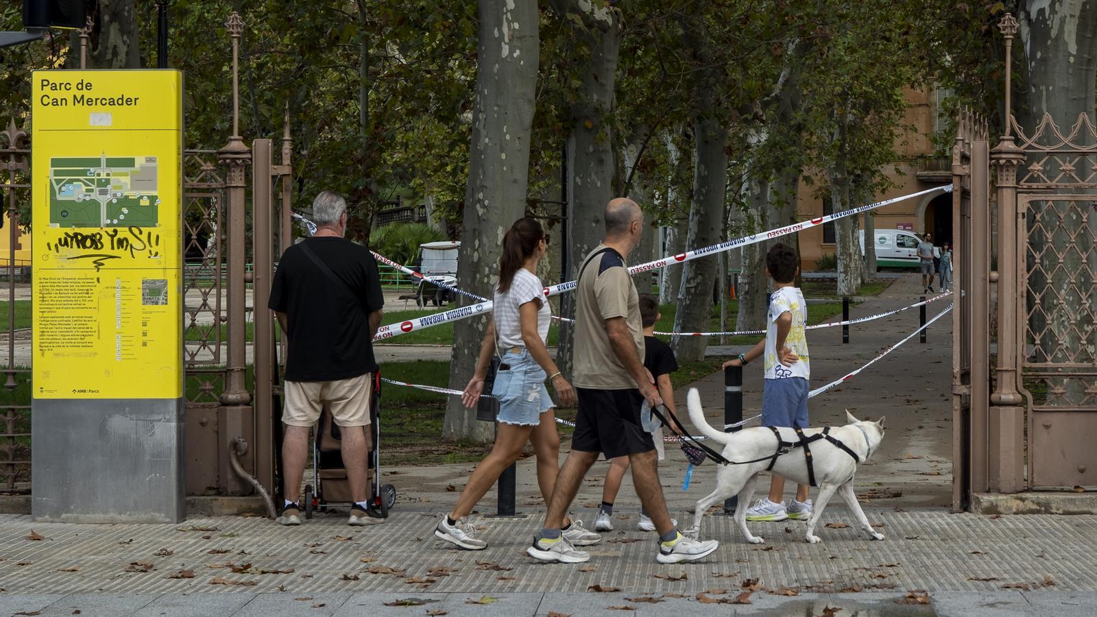 Imagen de los destrozos de las riadas en el Baix Llobregat.