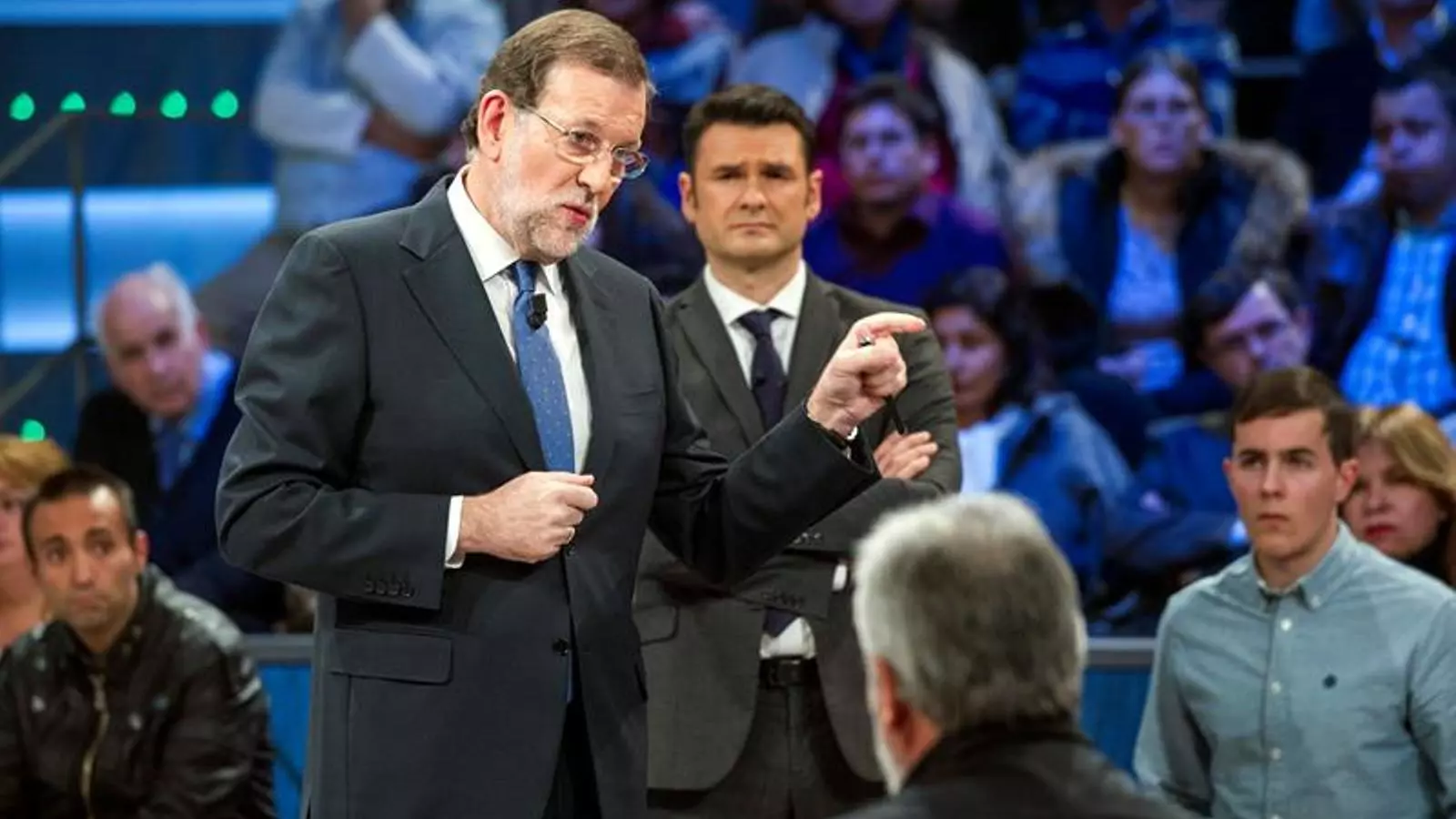Mariano Rajoy va respondre preguntes dels ciutadans dissabte a la Sexta. EFE