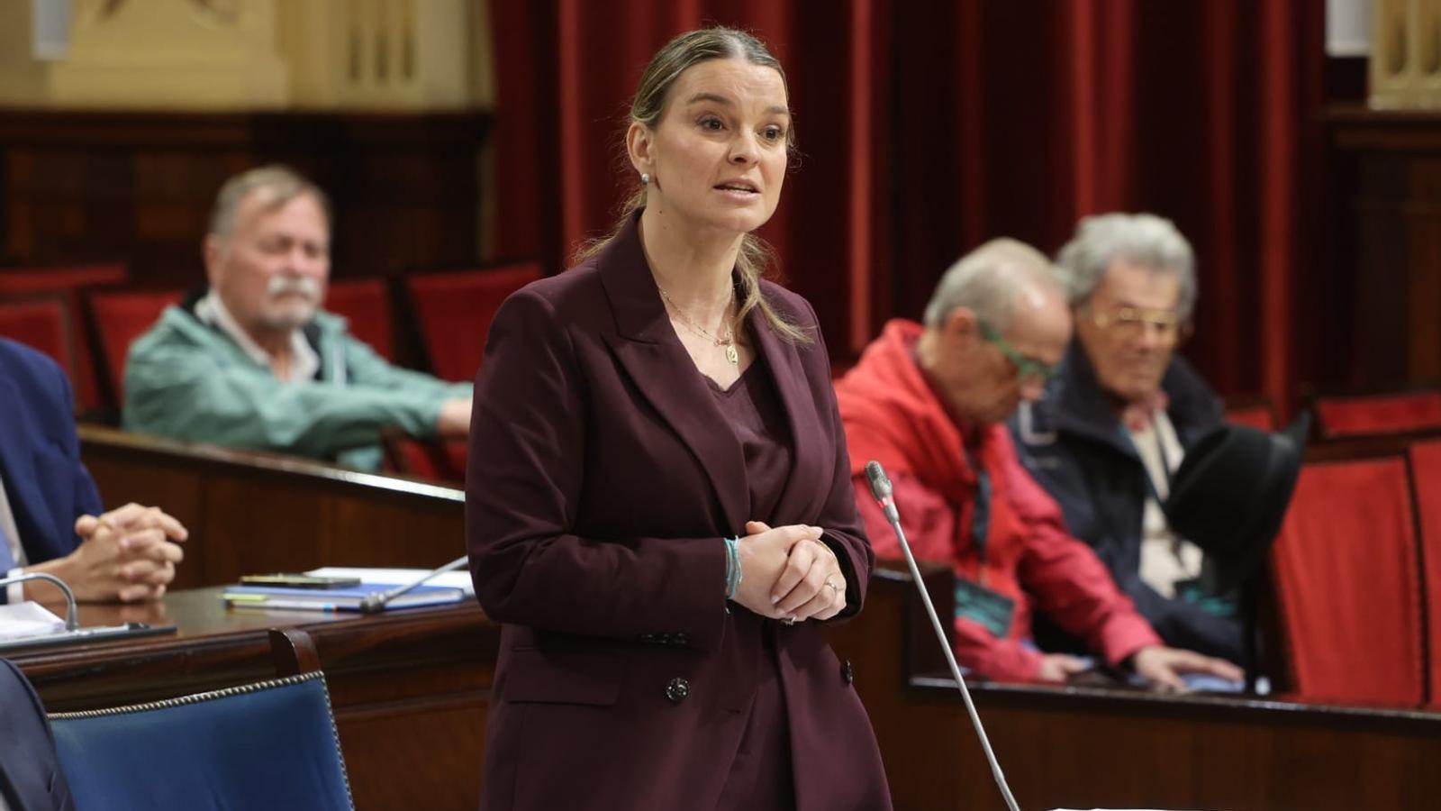 Marga Prohens aquest matí al Parlament