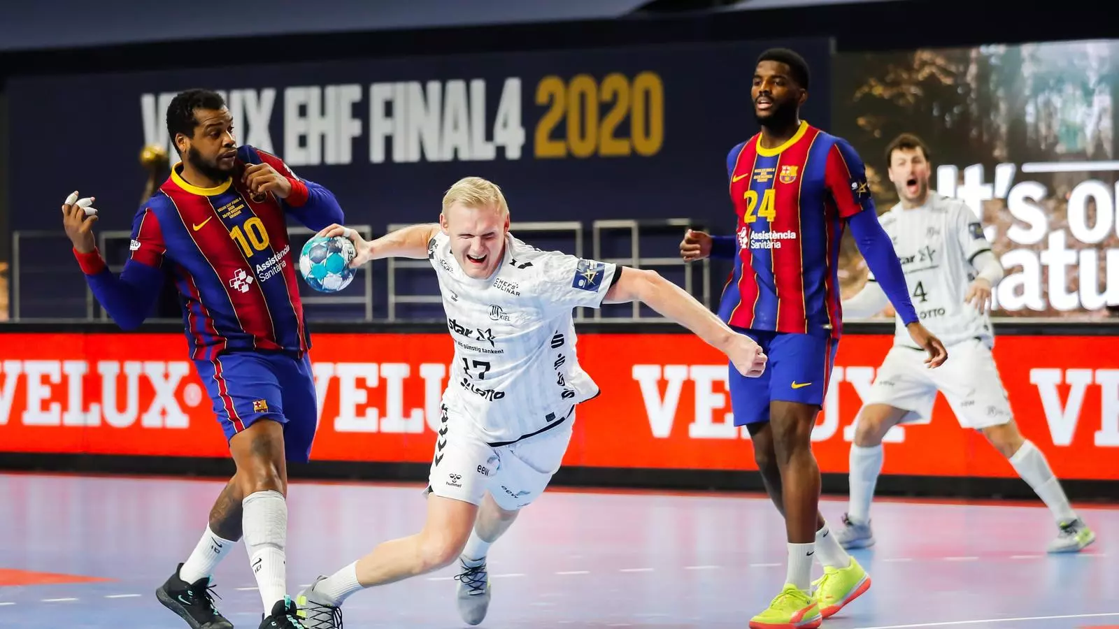 El Barça d'handbol, subcampió d'Europa.