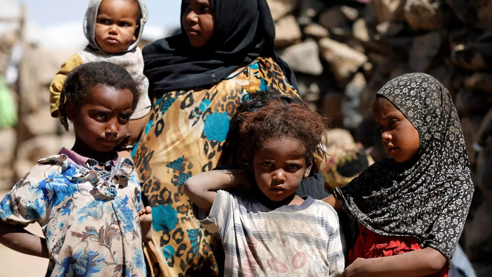 Més de 41 milions de nens necessiten ajuda humanitària: Els infants del Iemen pateixen la guerra i la desnutrició.