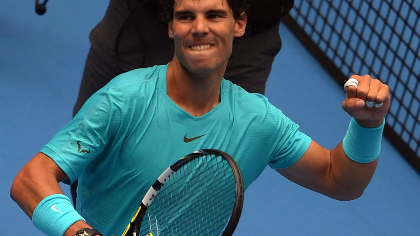 Rafa Nadal, després d'un partit de l'Open de Pequín / MARK RALSTON / AFP