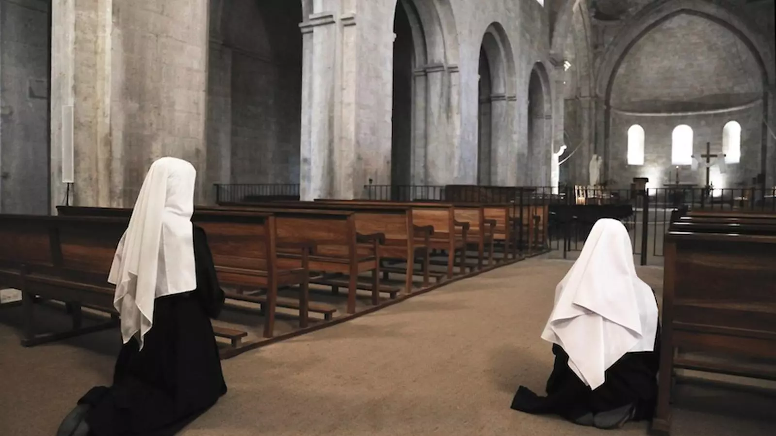 La monja és de la comunitat Les Petites Deixebles de Jesús de Rieti, al centre d'Itàlia. GETTY