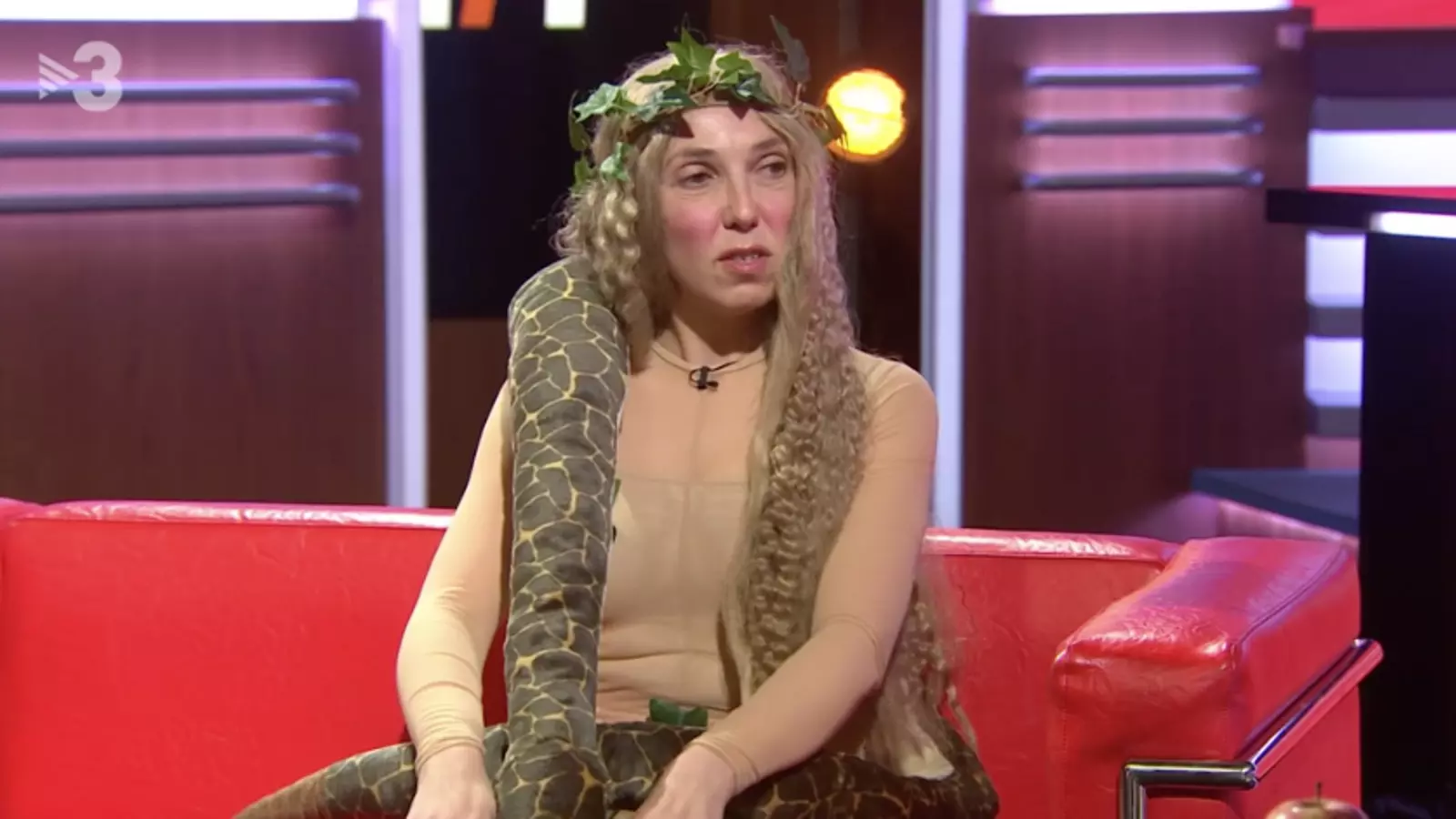 Judit Martín fent d'Eva a l'Està Passant
