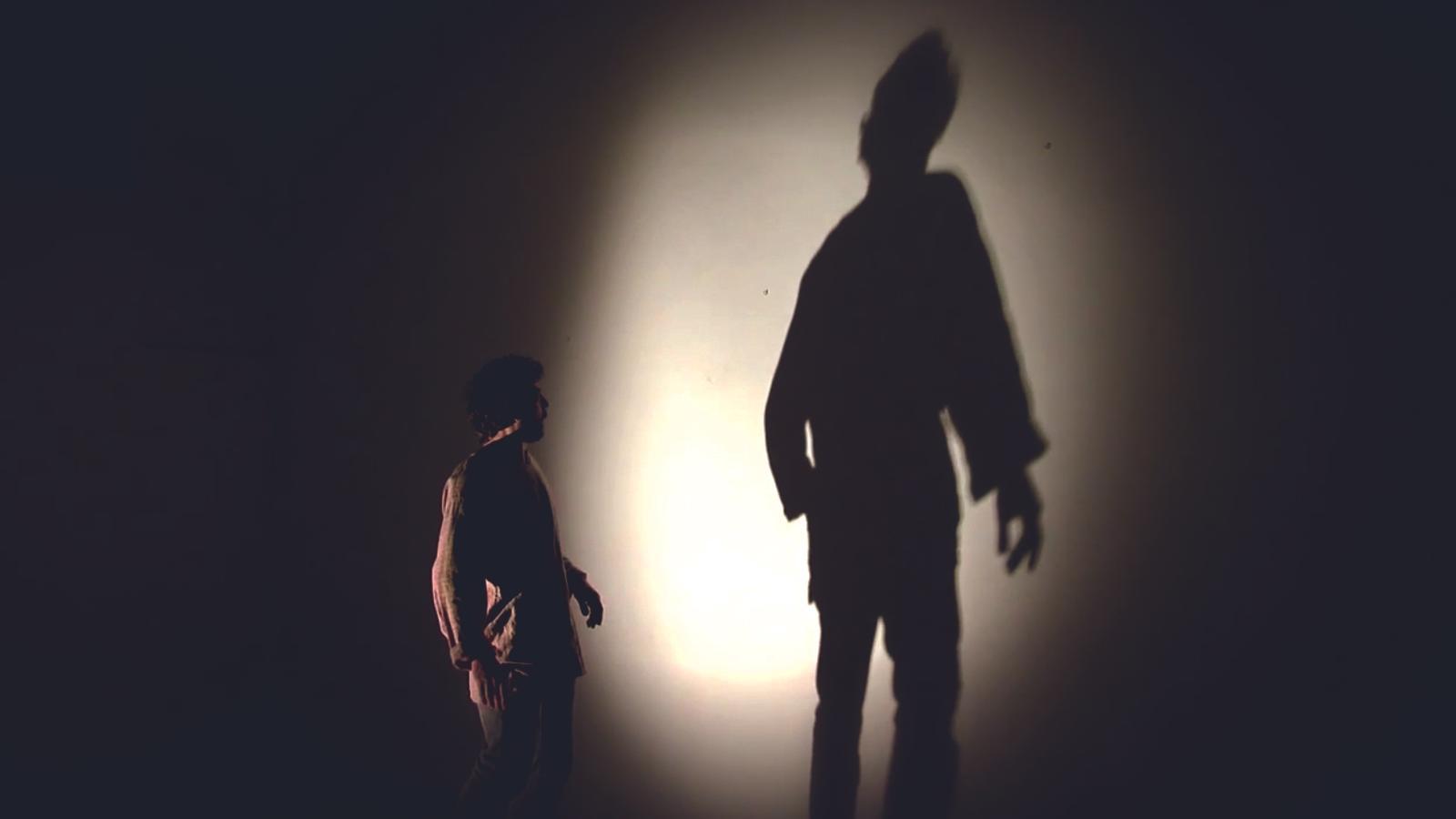 Rodo Gener as Odysseus in Carlos Garrido's monologue.