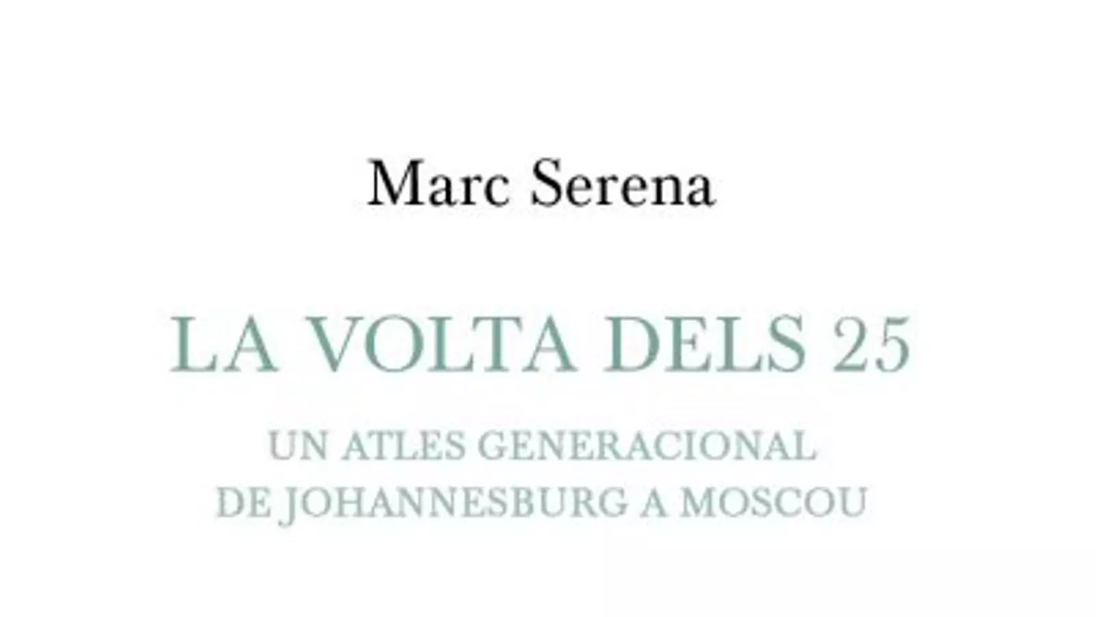 Coberta de 'La volta dels 25'