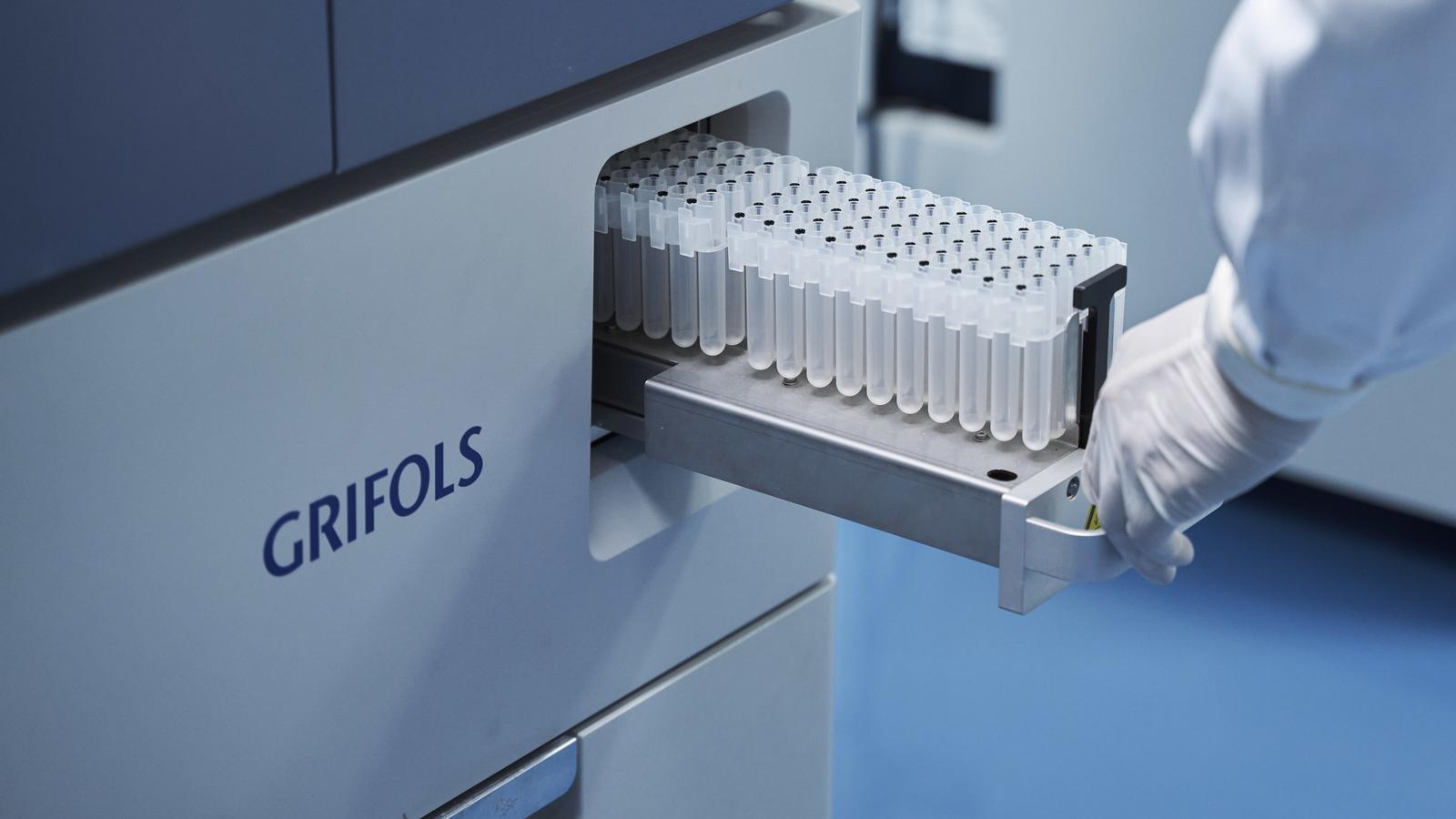 Una prueba médica de Grifols