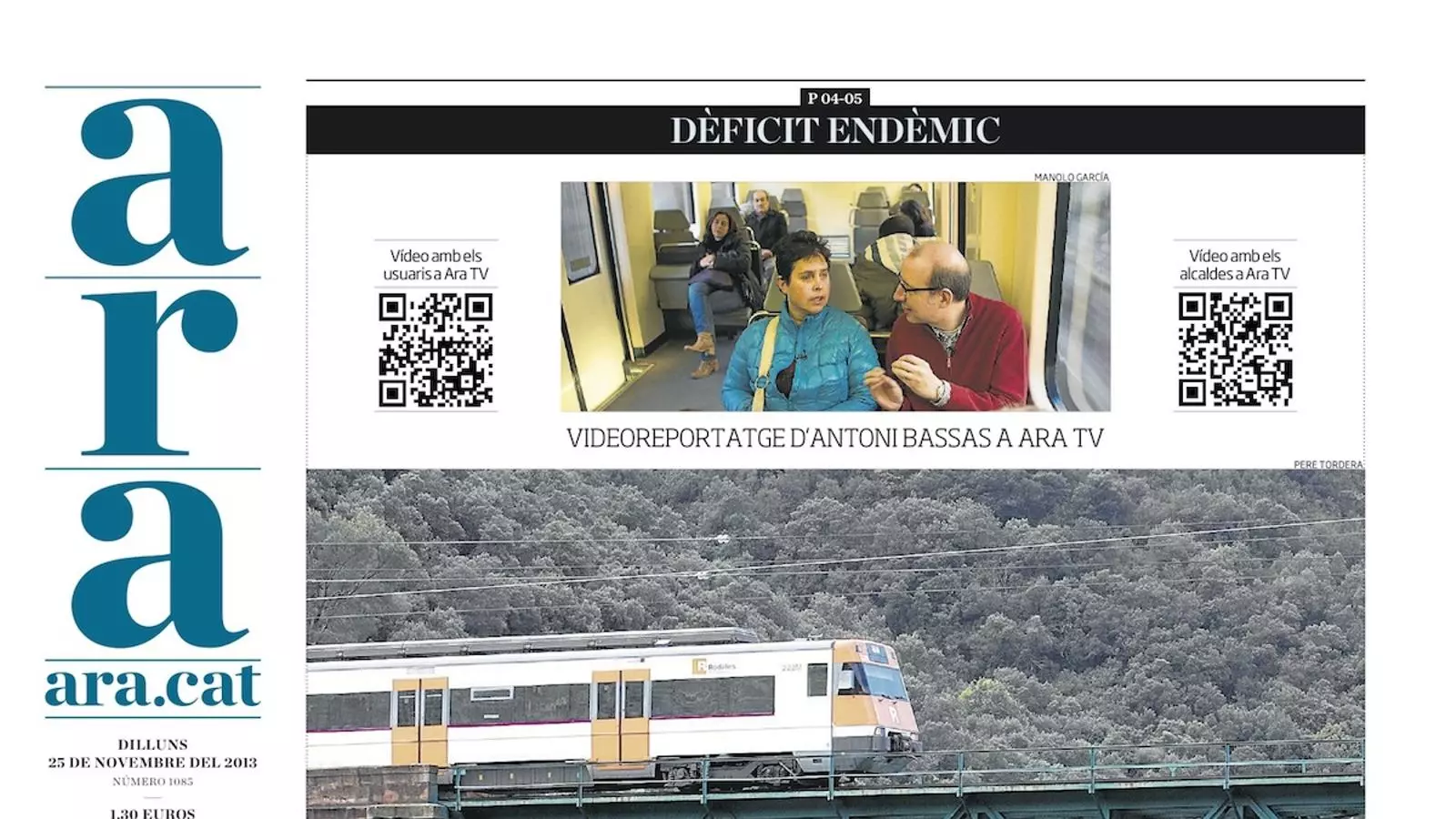Portada BONA ARA 25 novembre 2013