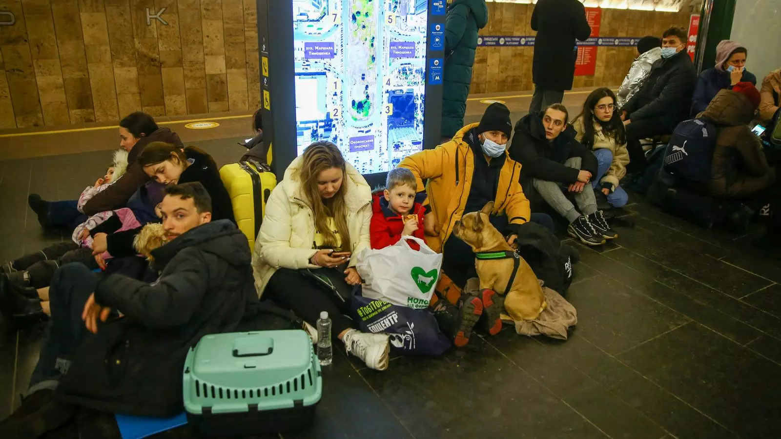 Crida d'Unicef Andorra per recaptar diners en benfici dels infants ucraïnesos.